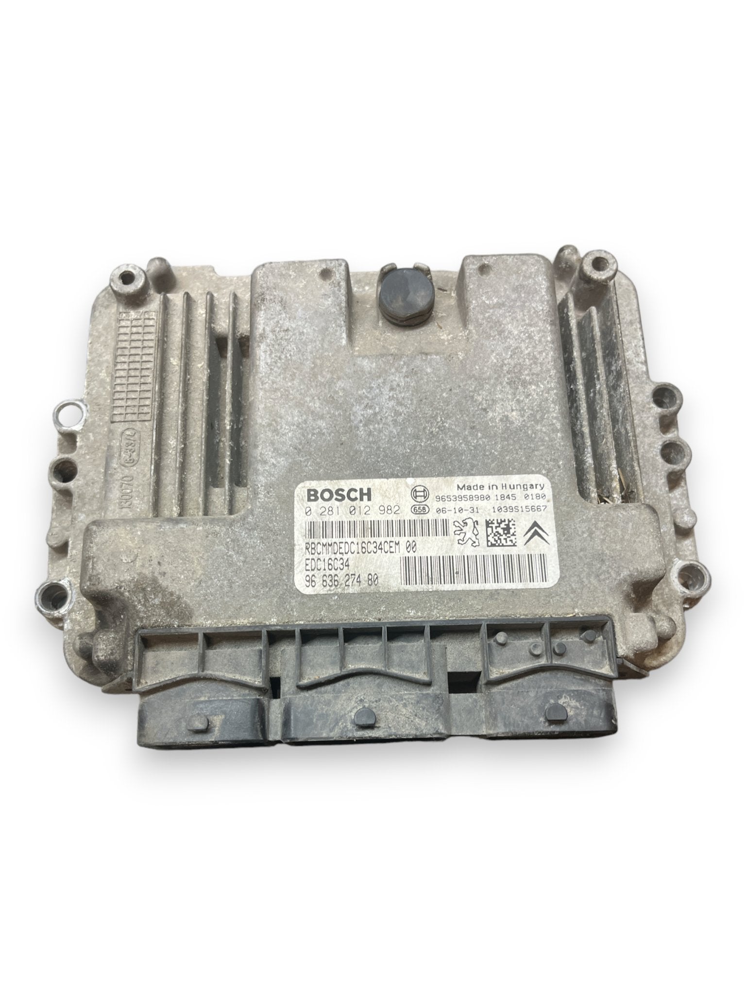 Centralina ECU Motore Peugeot Expert / Fiat Scudo 1.6 Diesel (2007-2016) COD:0281012982