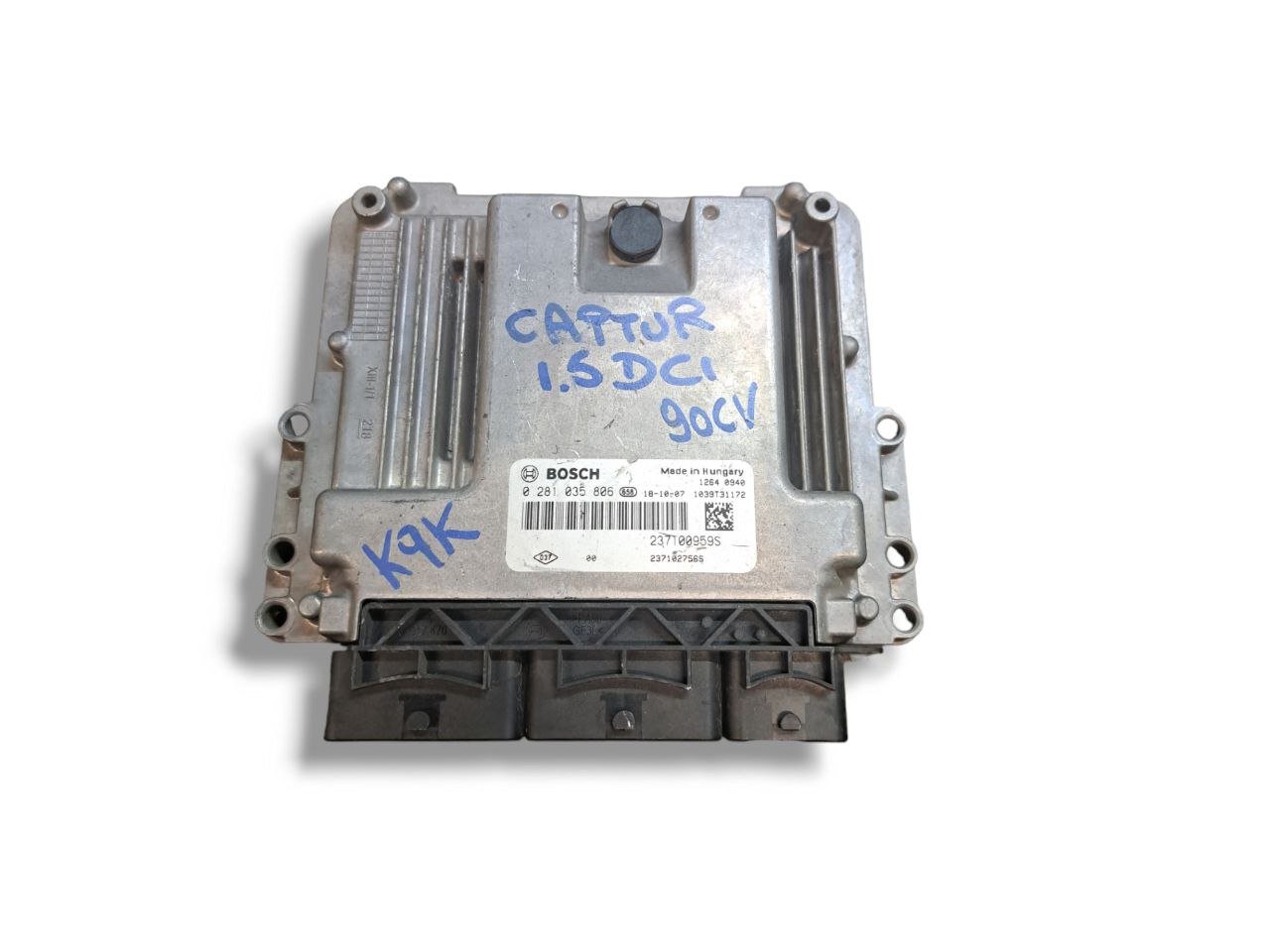 Centralina ECU Motore Renault Captur 1.5 Diesel ( 2012 - 2019 ) COD:0281035806