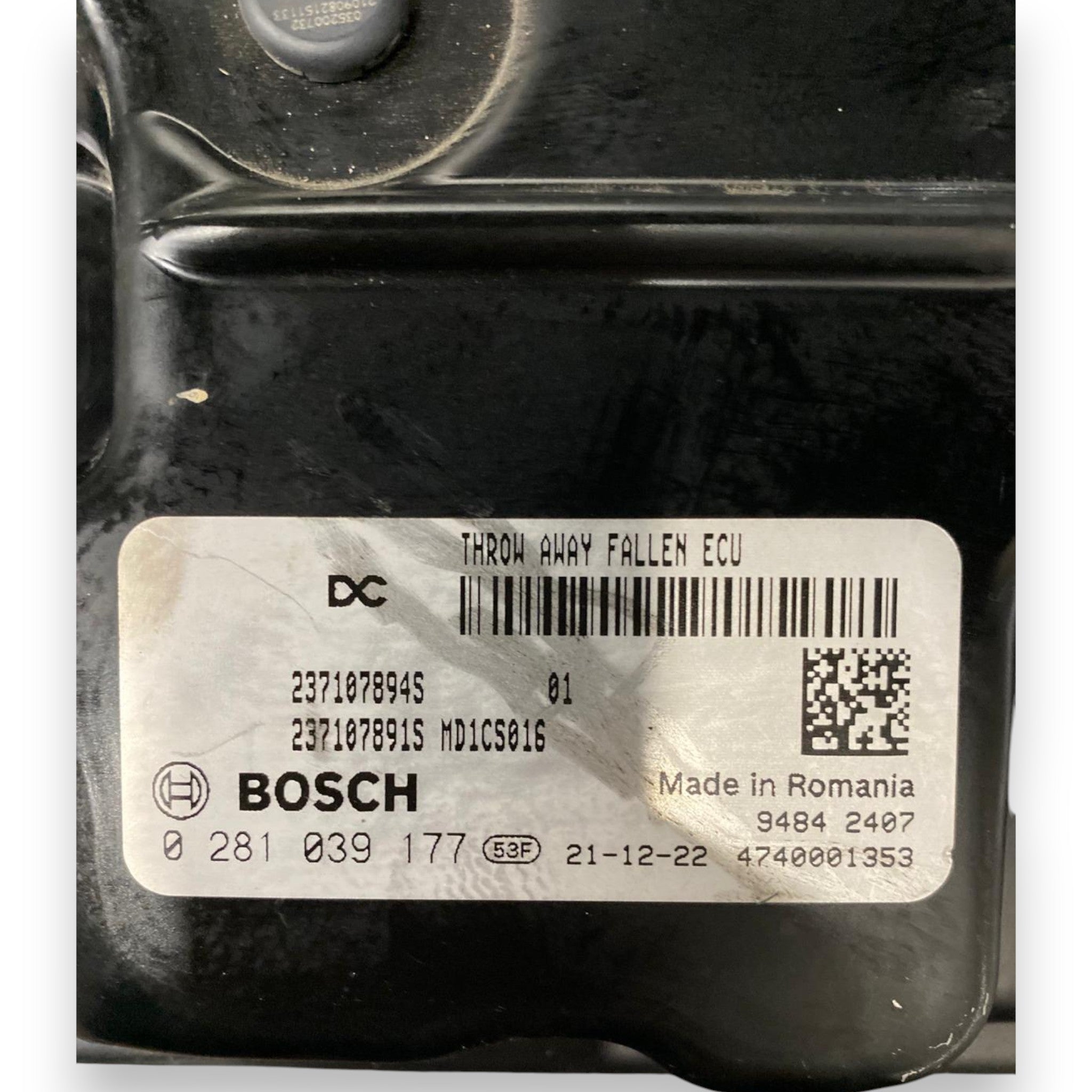 Centralina Ecu motore Renault Express 1.5 Diesel (2020-) Cod: 0281039177