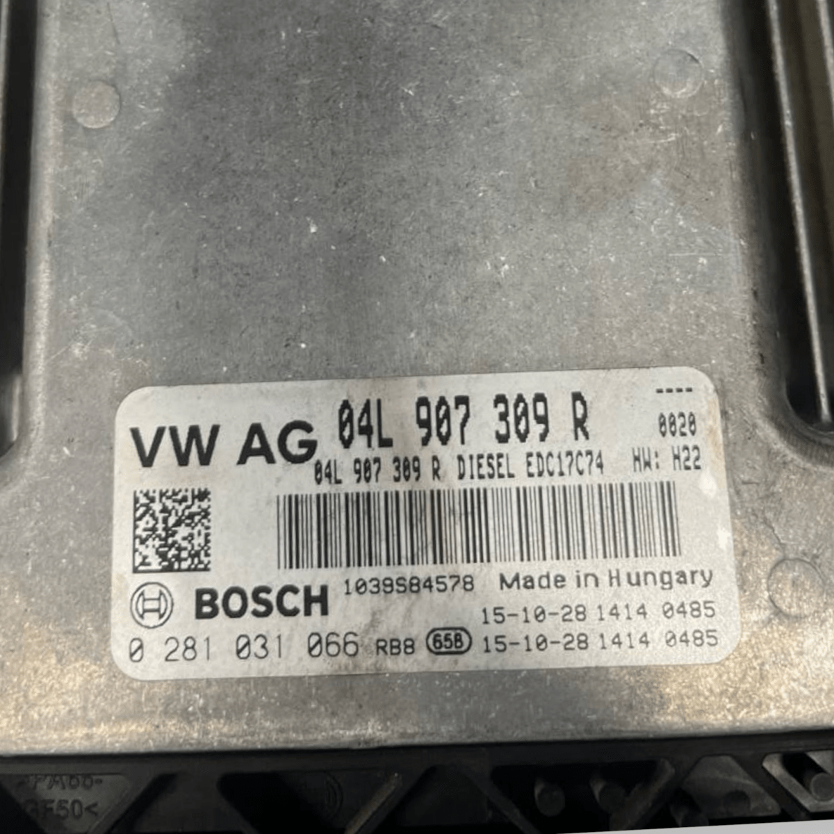 Centralina Ecu Motore Seat Leon III 2.0 Diesel (2012 al 2019) cod: 04L907309R / cod: 0281031066
