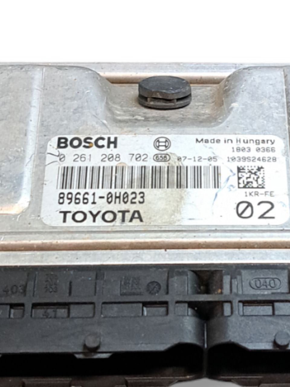 Centralina Ecu Motore Toyota Aygo / Citroen C1 / Peugeot 107 1.0 benzina (2006) COD:89661-0H023