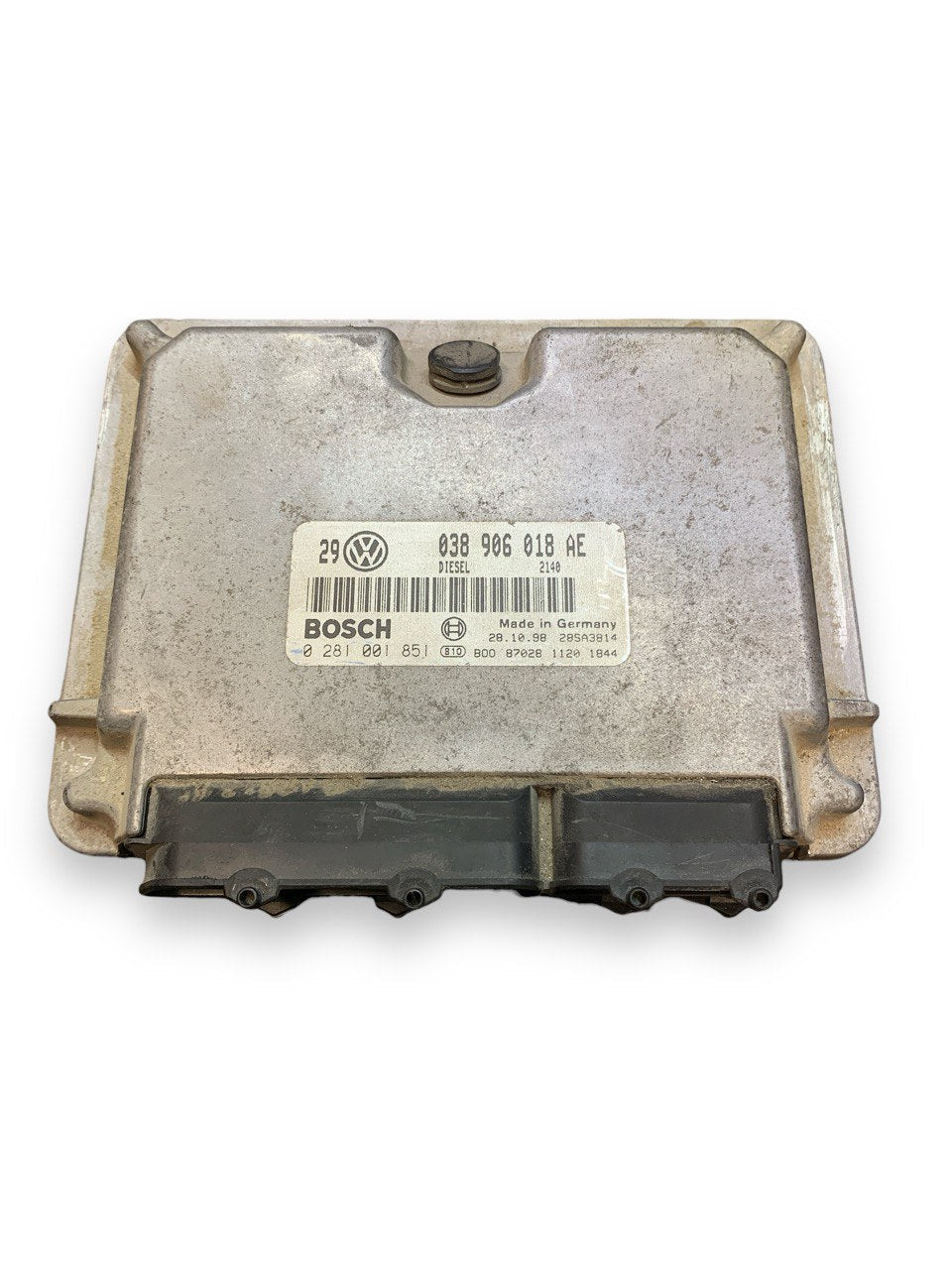Centralina Ecu Motore Volkswagen Golf IV 1.9 TDI (2002) COD:038906018AE-0281001851