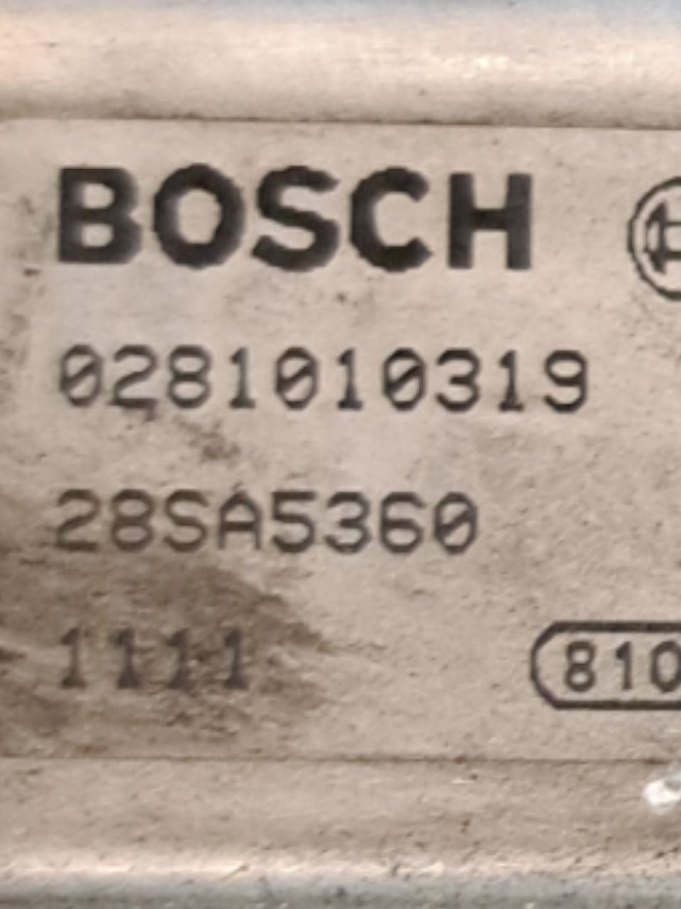 Centralina ECU Motore Volvo V70 2.4 Diesel (2001) COD:0281010319
