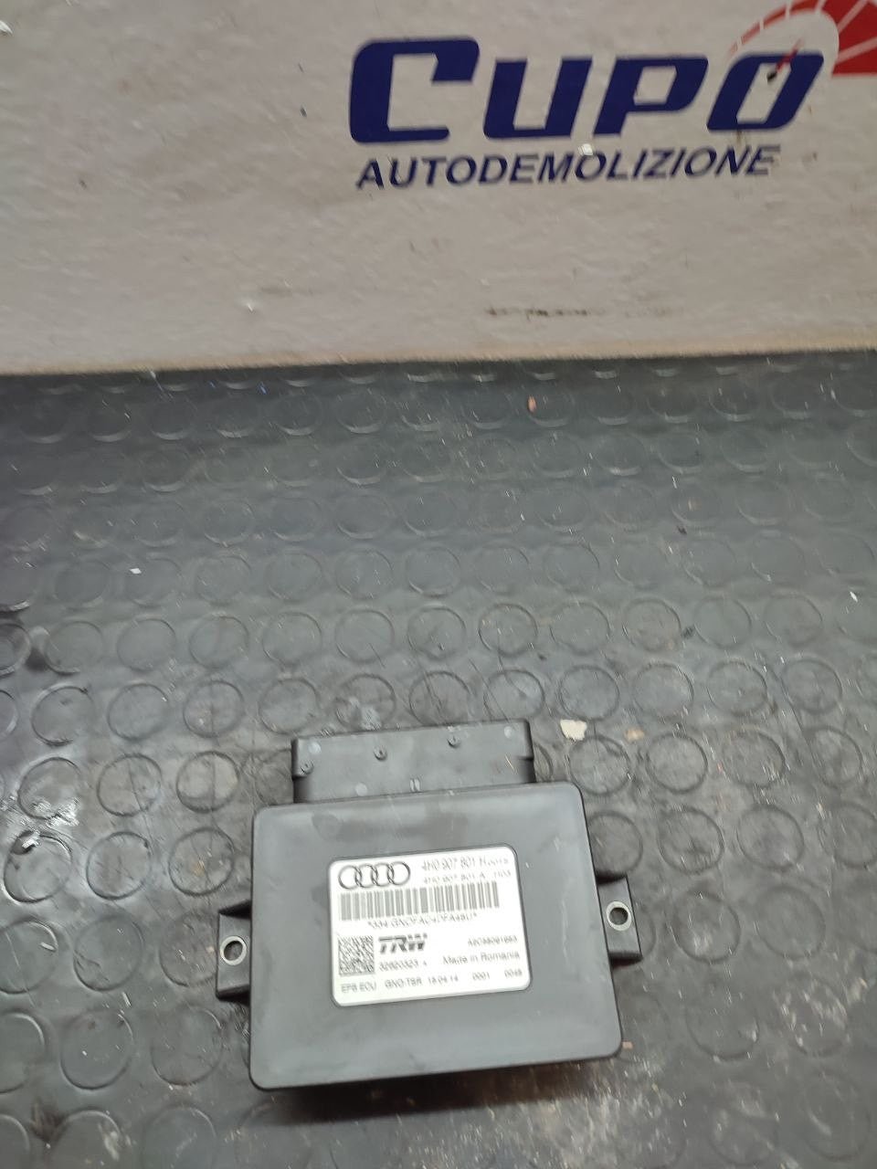 Centralina freno di stazionamento Audi A8 ( D4 ) cod 4h0907801h - BIBA-RICAMBI