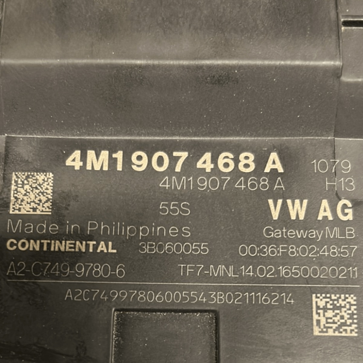 Centralina gateway audi a4 b9 cod:4M1907468A (2015 > 2024)
