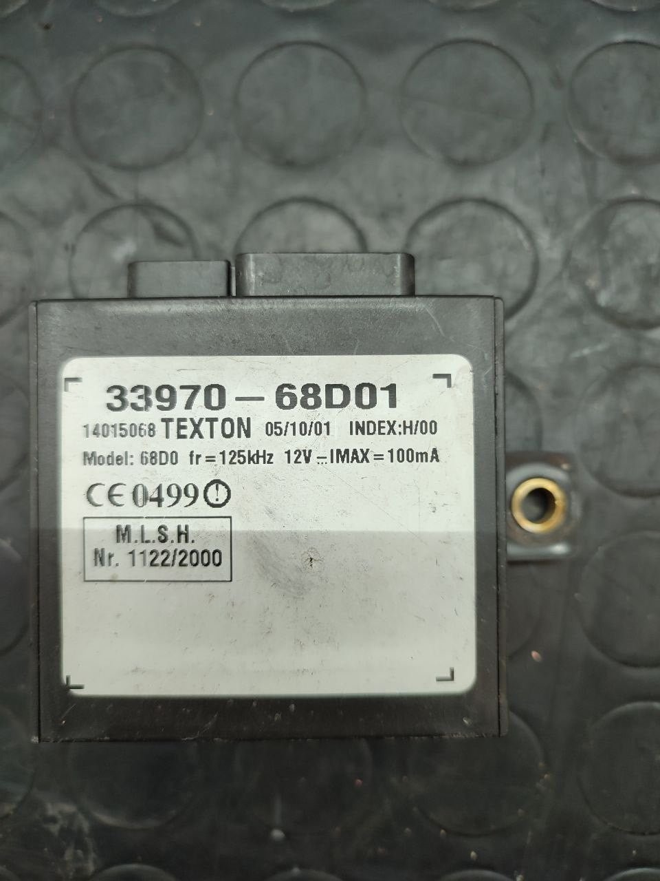 Centralina immobilizer Suzuki Grand Vitara 2005 cod 33970-68d01