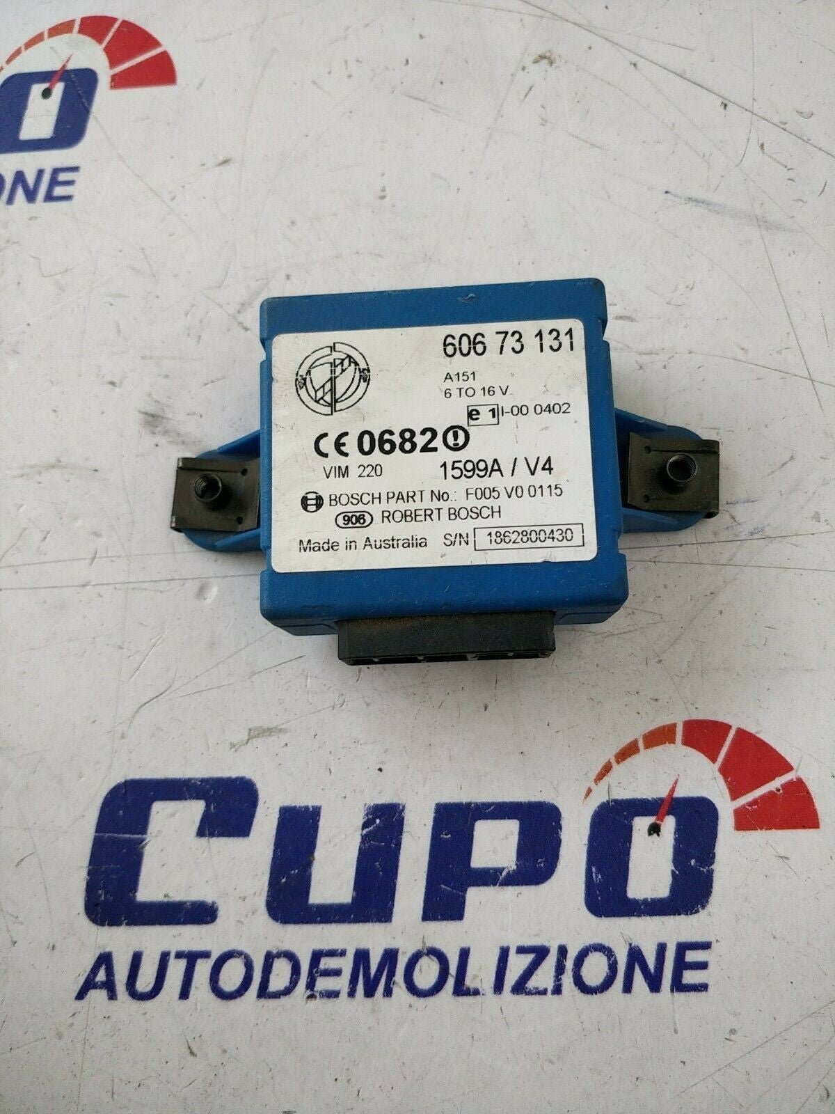 Centralina Immobilizzatore 60673131 Originale Per Alfa Romeo 156