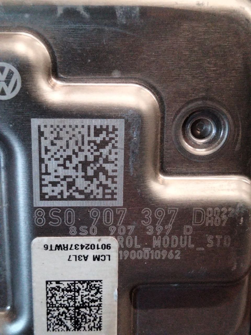Centralina luci led Audi A3 8V (2012-2020) cod.8S0907397D