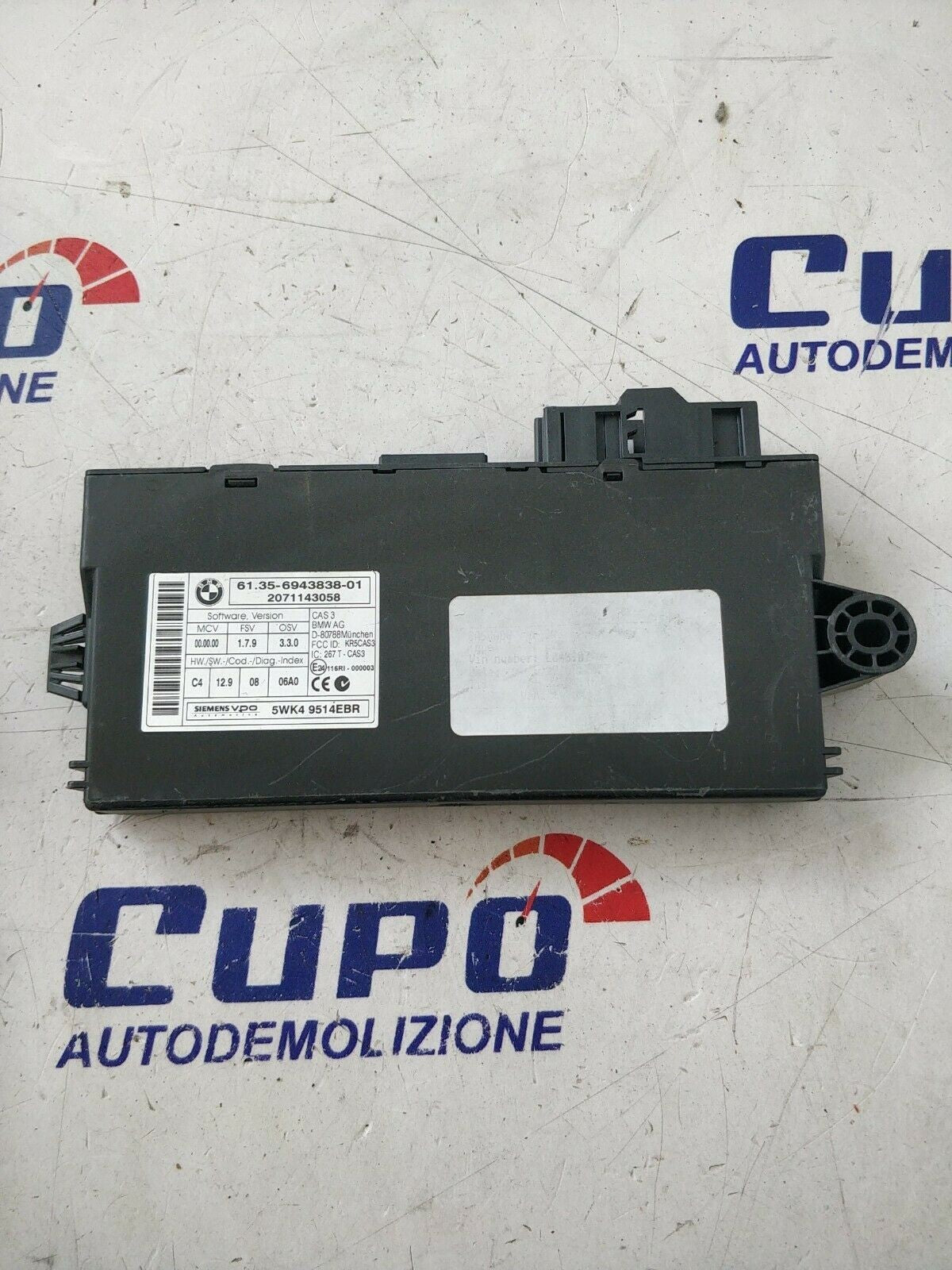 Centralina Modulo Comfort Bmw X5 E70 3.0 Diesel Cod: 61.35-6943838-01
