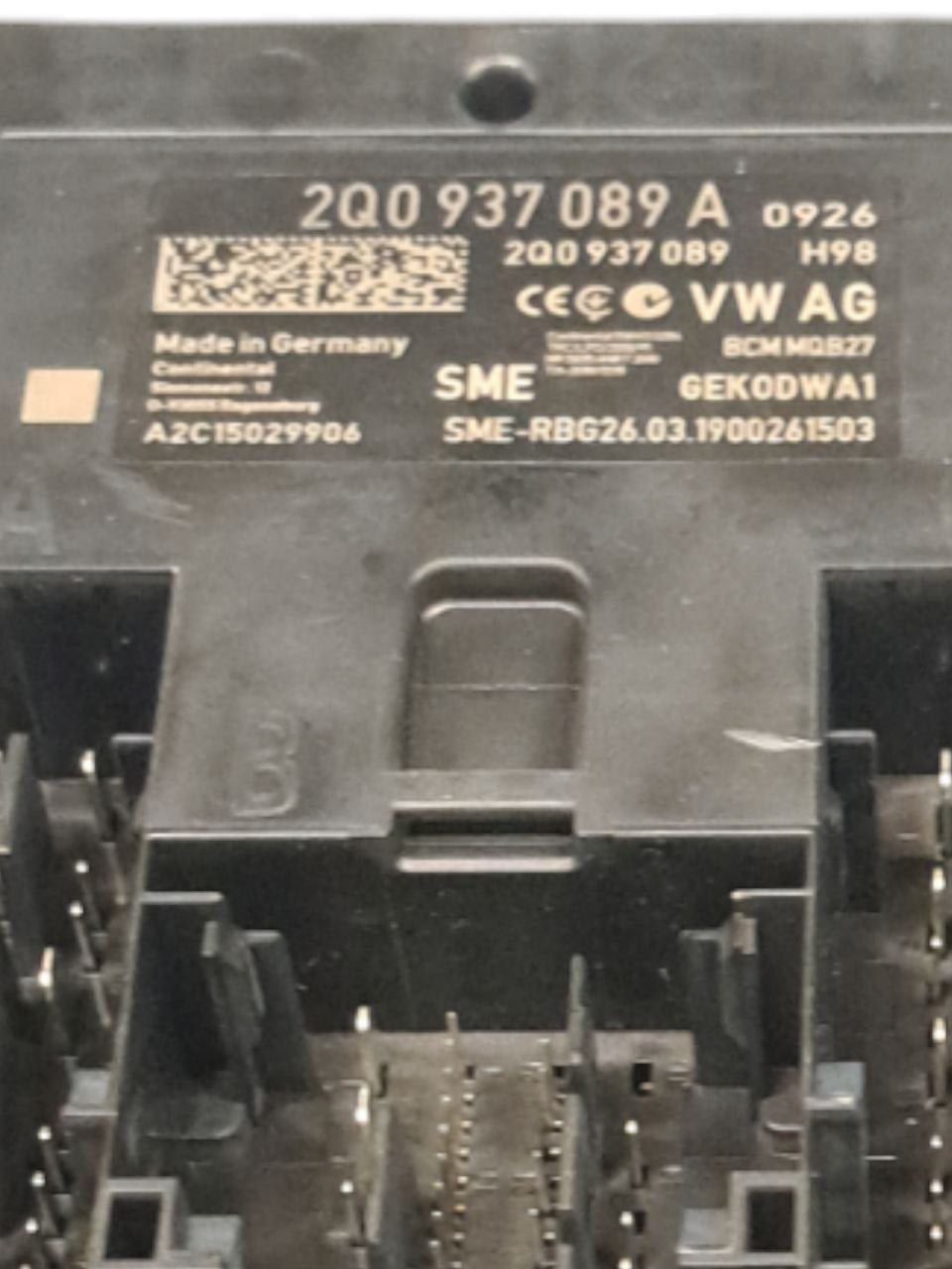 Centralina Modulo Comfort Volkswagen Polo AW1 COD:2Q0937089A (2017>)