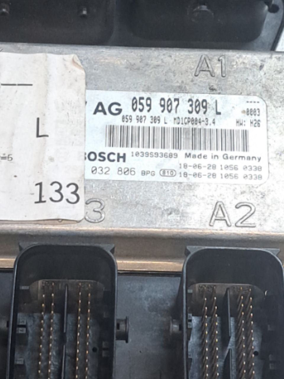 Centralina motore ecu Audi A7 C8 3.0 hybrid ( 2019 >) COD:059907309L