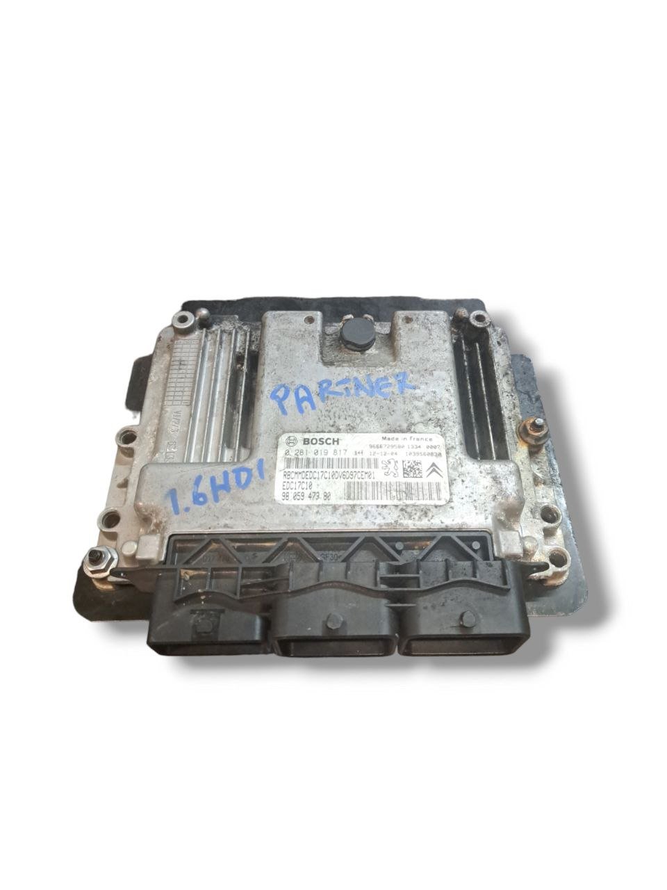 Centralina motore ecu Citroen Berlingo / Partner 1.6 hdi (2009-2013) COD:9805947380