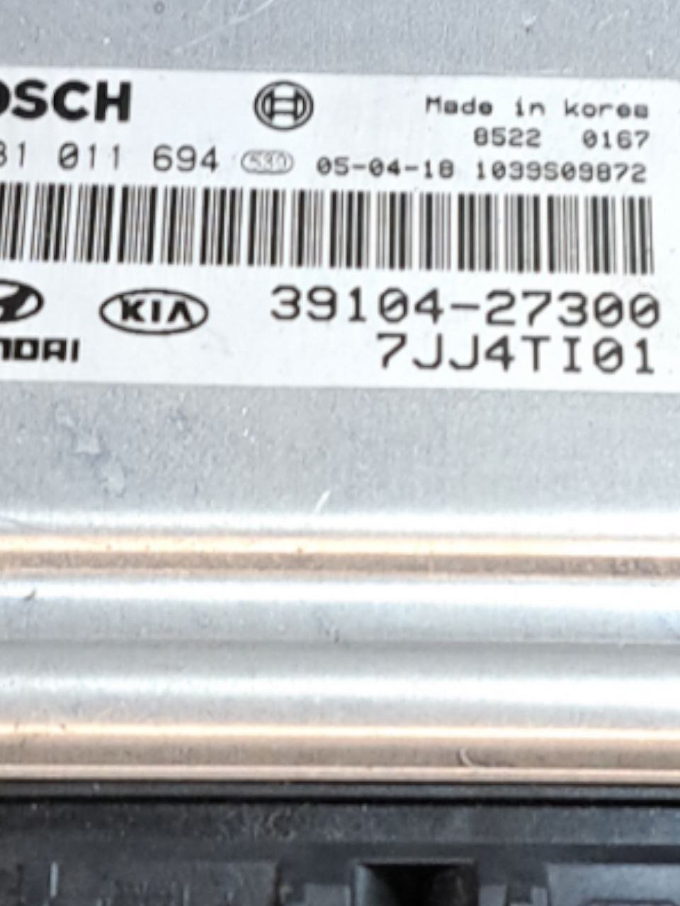 Centralina Motore ECU Hyundai Tucson 2.0 crdi ( 2006 ) COD:0281011694-39104-27300