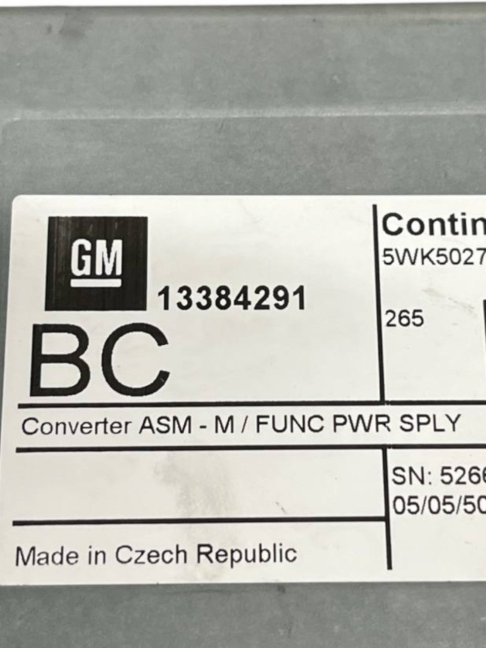 Centralina Navigatore Opel Corsa E (2014-2019) cod.13384291