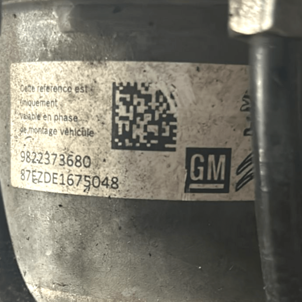 Centralina pompa abs citroen c3 1.6 diesel cod:9822373680 (2016 >)