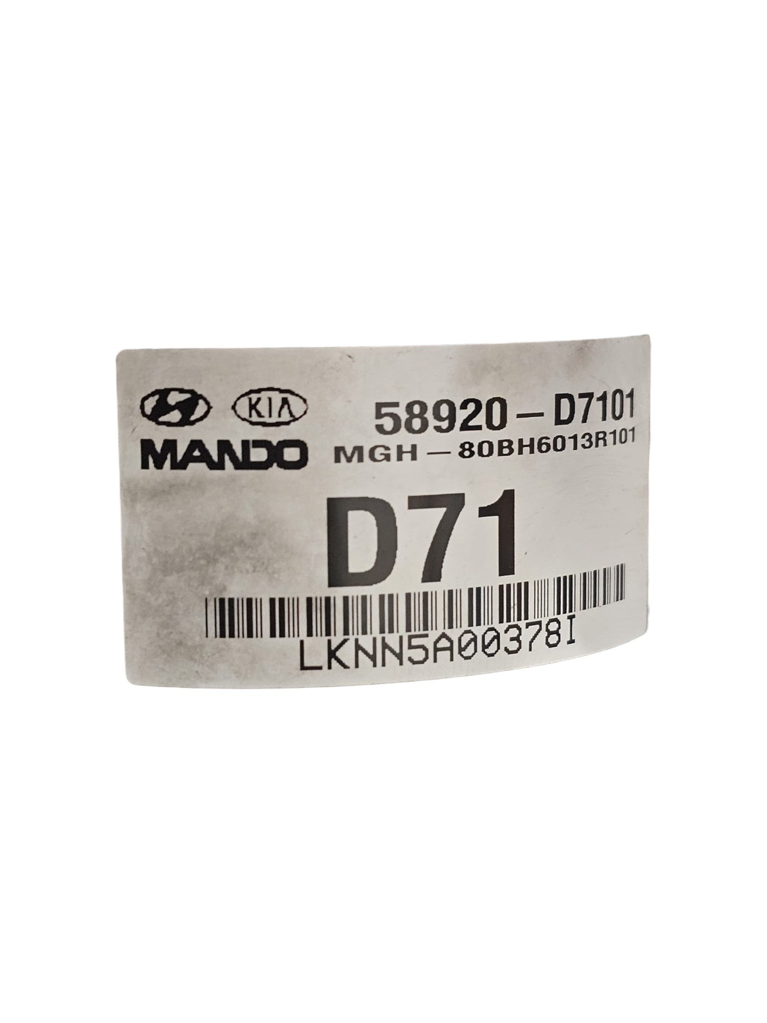 Centralina Pompa Abs Hyundai Tucson 1.7 Diesel Cod:58920D7101 (2015-2020)