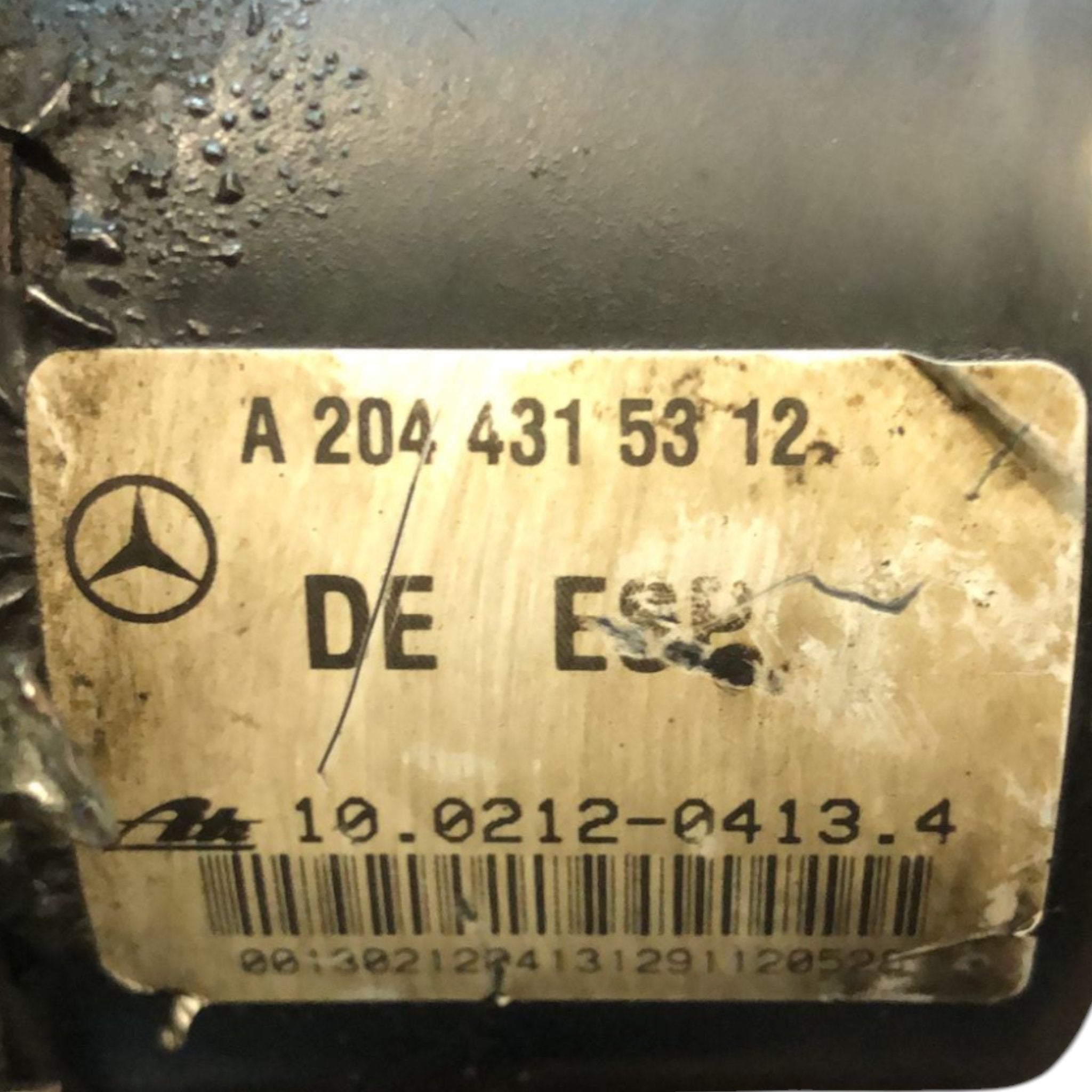 Centralina Pompa Abs Mercedes Benz GLK 2.2 Diesel (2008 > 2015) cod:A2045454132