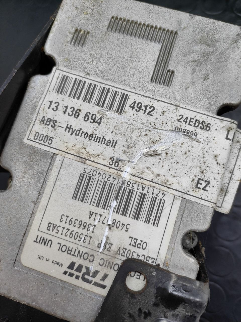 Centralina pompa abs Opel Vectra C 2.2 dti cod 13136694