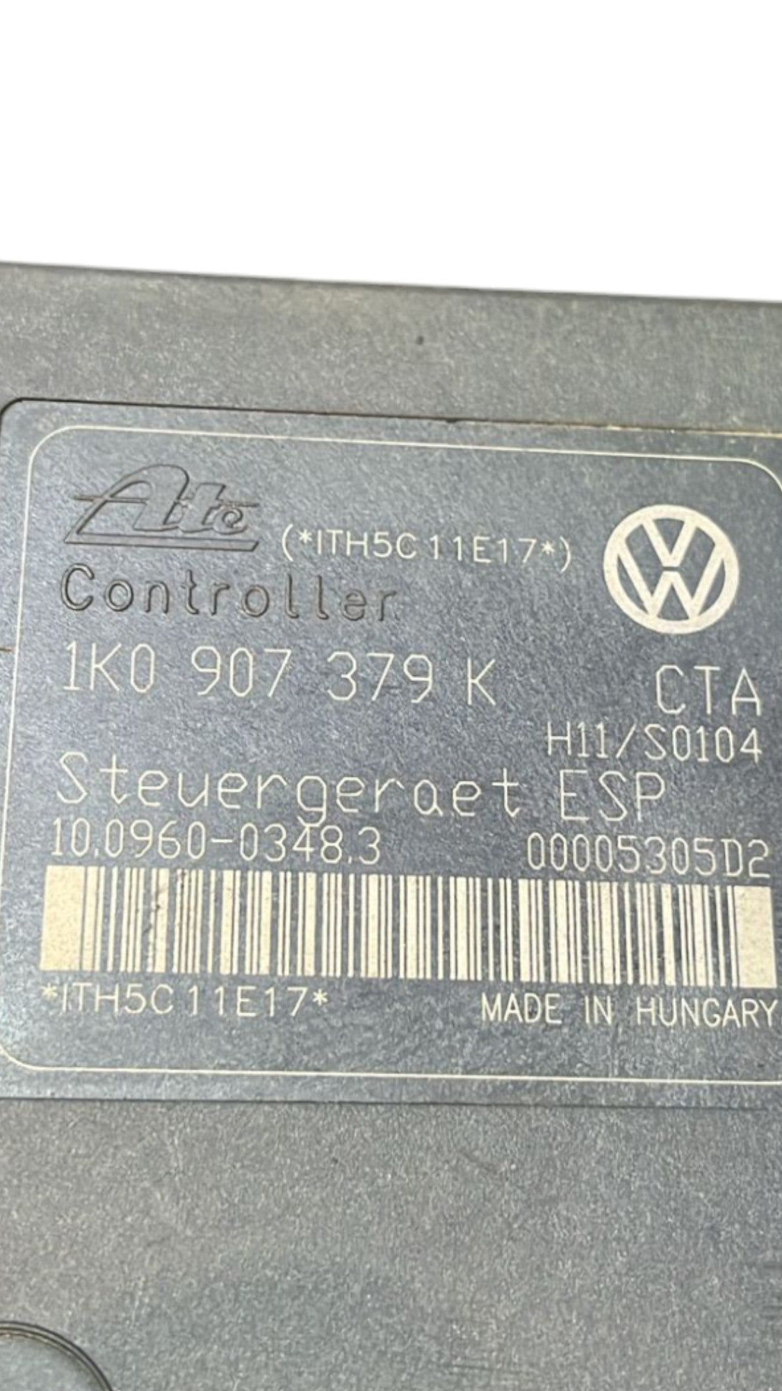 Centralina pompa Abs Volkswagen Golf V 2.0 diesel (2003-2008) cod.1K0614517H