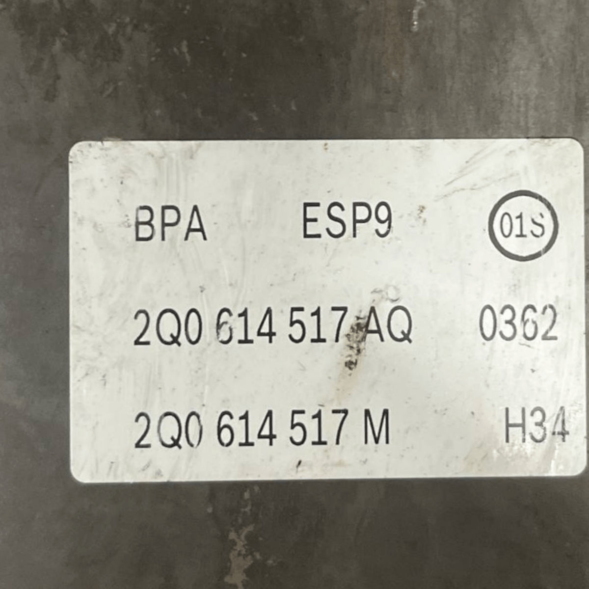 Centralina Pompa Abs Volkswagen T-Cross 1.0 Benzina (2019 -) cod: 2Q0614517AQ