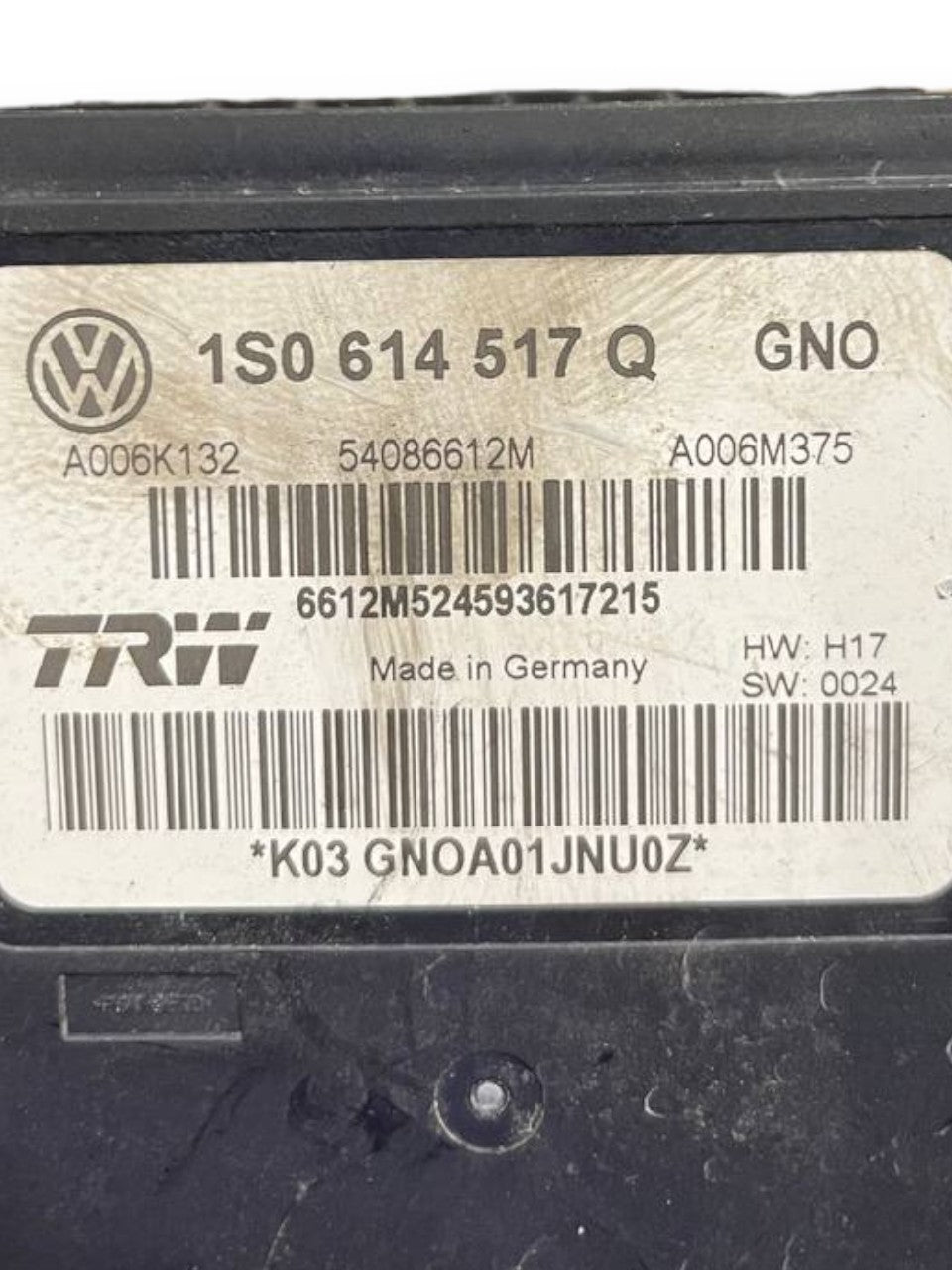 Centralina / Pompa Abs Volkswagen Up 1.0 Benzina (2011>) cod: 1S0614517Q