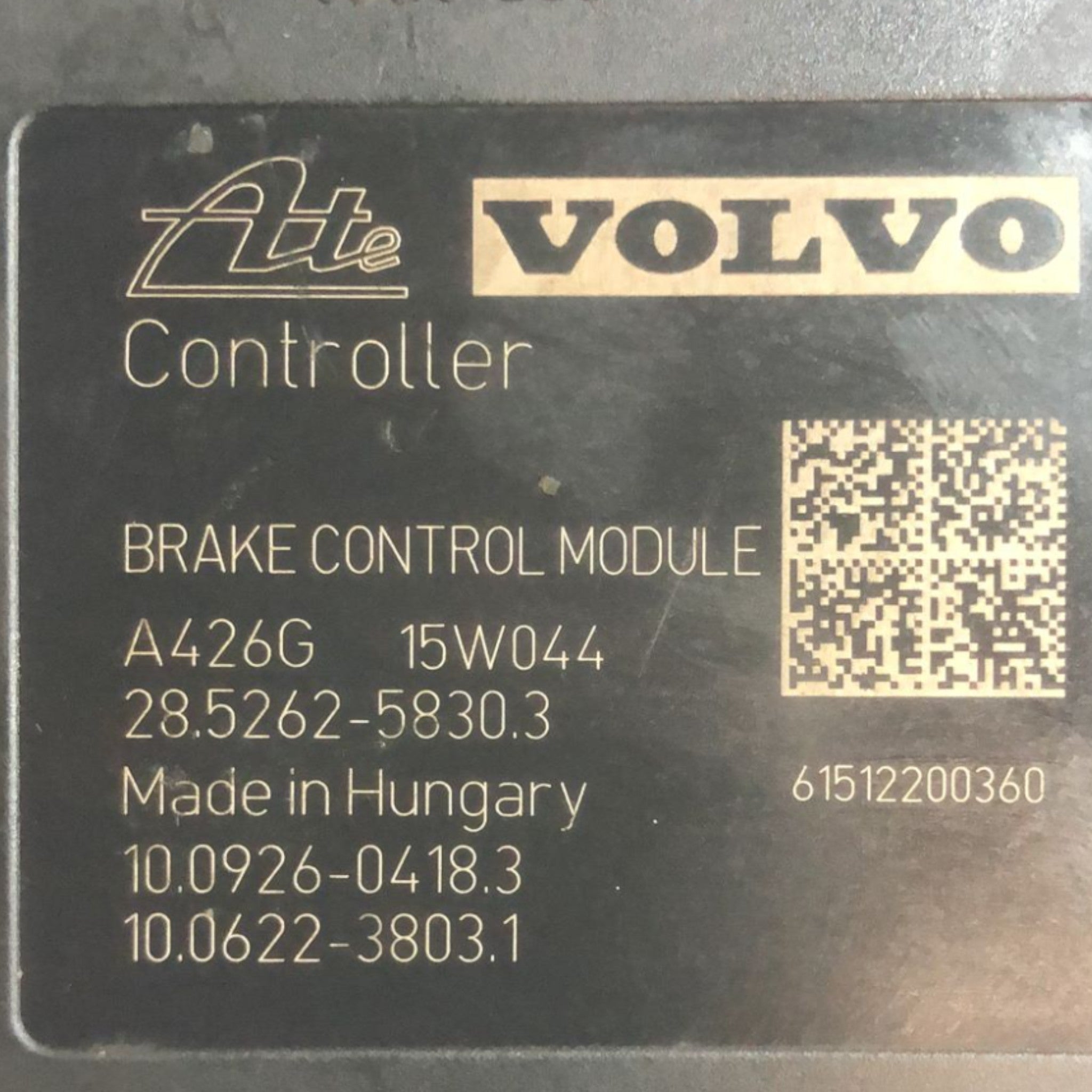 Centralina Pompa Abs Volvo V60 1.6 Diesel (2010 > 2018) cod:100926-04183