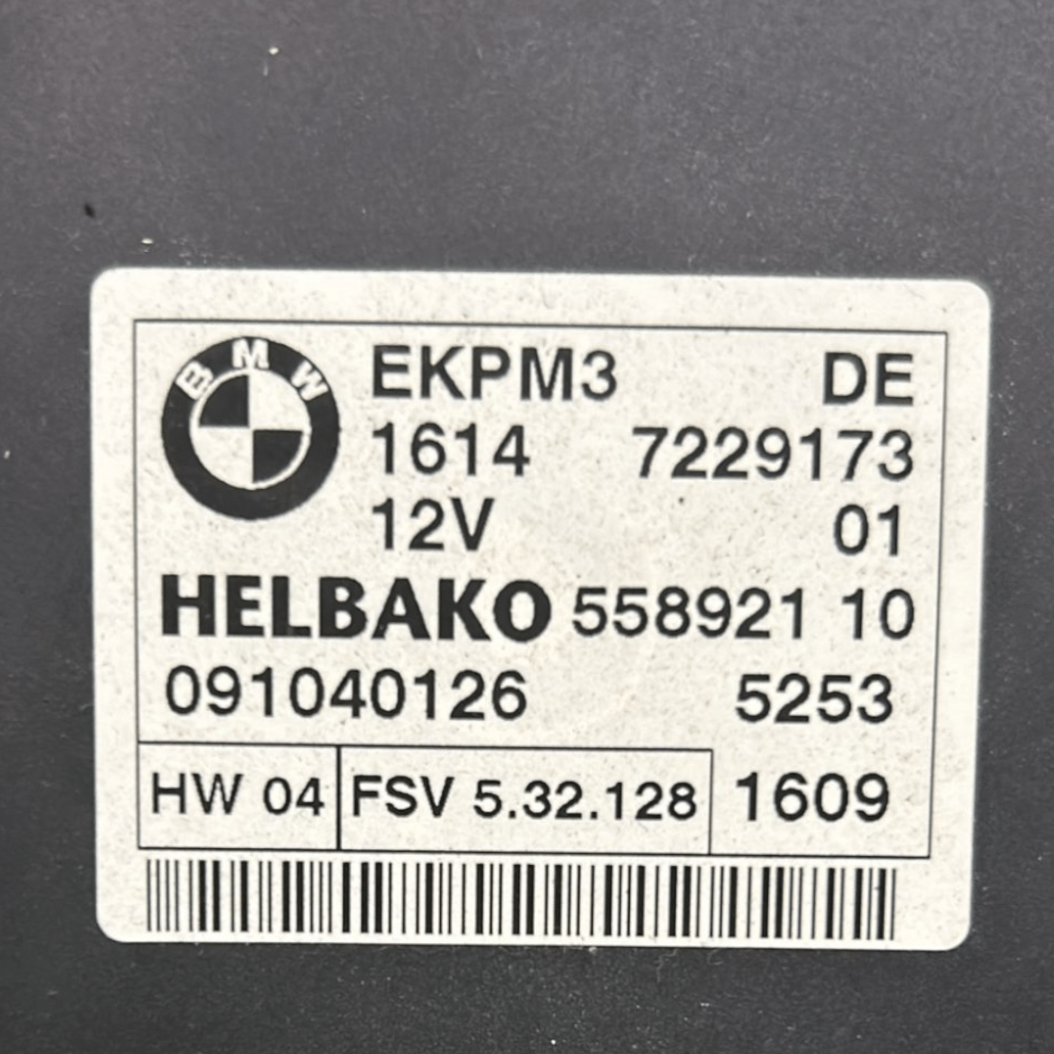 Centralina Pompa Carburante Bmw Serie 3 E92 2.0 Diesel (2005 > 2013) cod:55892110
