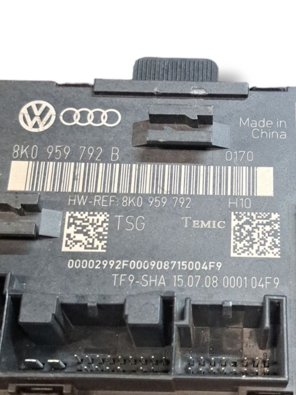 Centralina porta anteriore Destra Audi A4 B8 (2007-2015) COD:8k0959792B