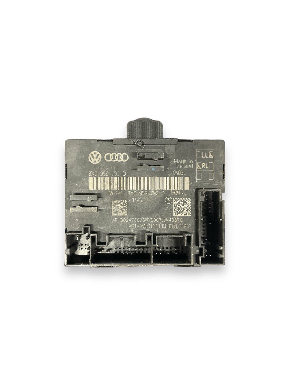 Centralina porta anteriore destra (dx) Audi A1 8X (2010-2018) COD:8X0959792D