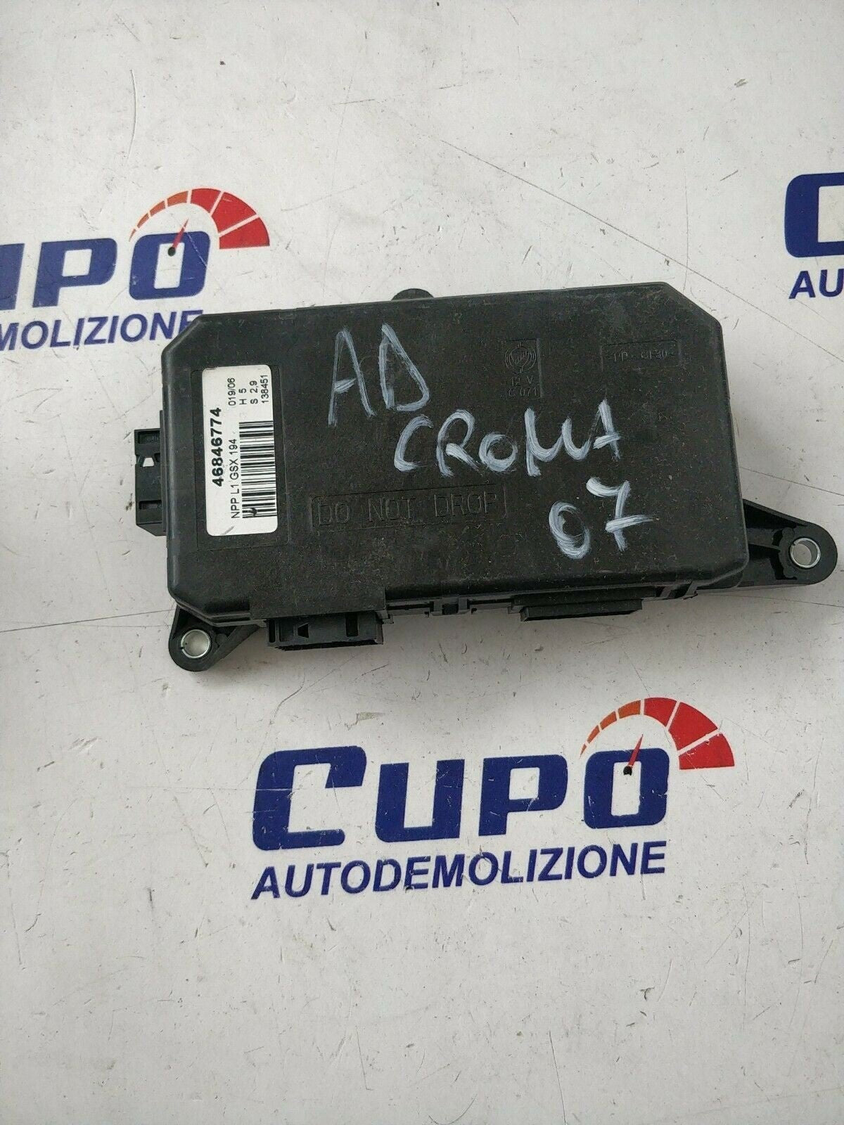 Centralina porta anteriore destra dx FIAT CROMA cod. 46846774