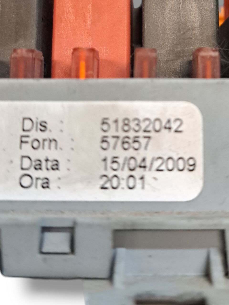 Centralina portafusibii scatola fusibili Fiat Bravo 1.6 Diesel (2007-2014) COD:51832042