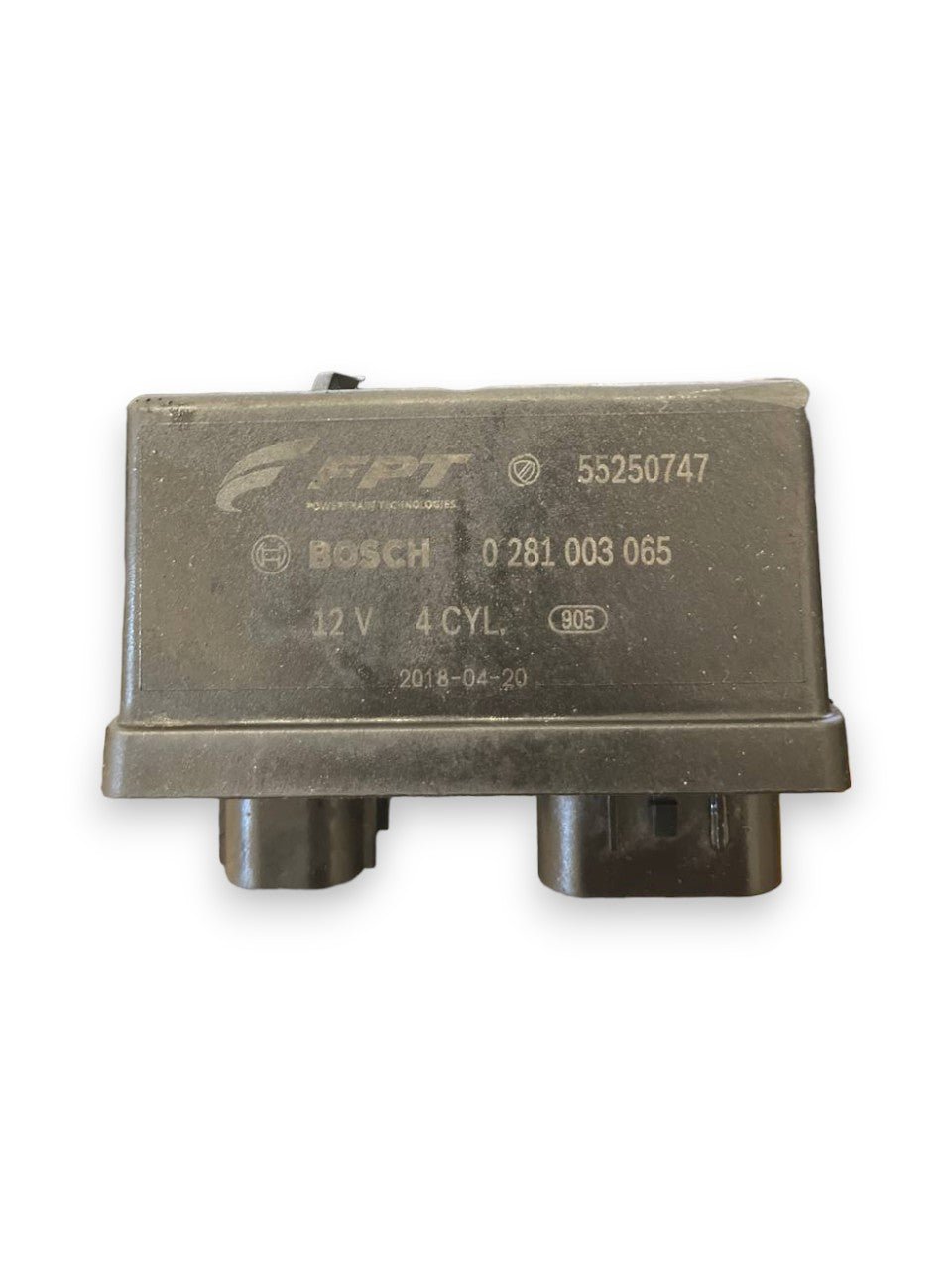 Centralina Preriscaldamento Candelette Jeep Renegade / Fiat 500X / Lancia Ypsilon / Fiat 500L / Fiat Tipo / Alfa Romeo Giulietta / Fiat Qubo / Fiat Doblo' / Fiat Panda / Fiat Punto / Alfa Romeo Stelvio / Alfa Romeo Mito 1.6 Diesel (2014>) cod: 55250747