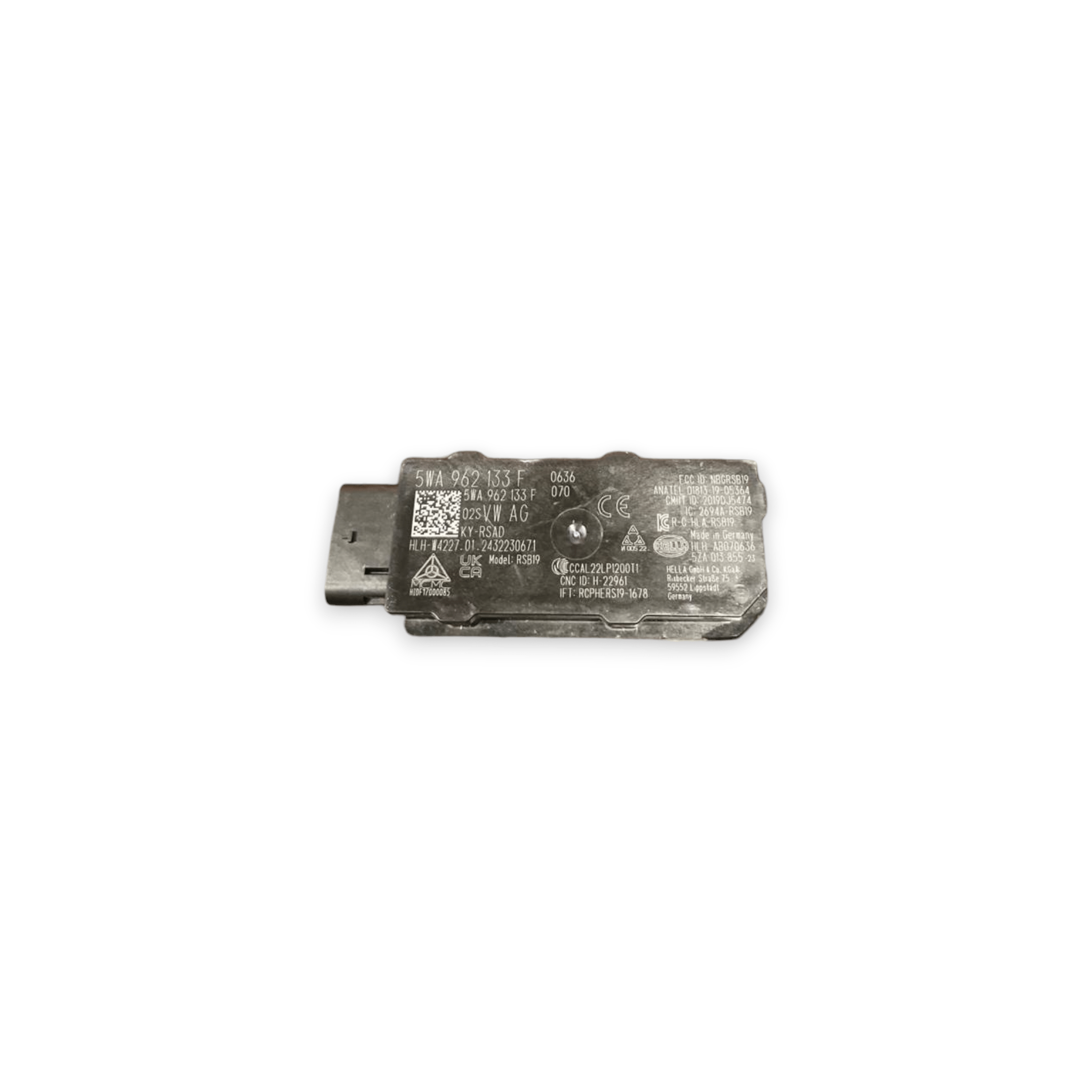 Centralina Ricevitore Keyless Volkswagen Golf VIII (2018 -) cod: 5WA962133F