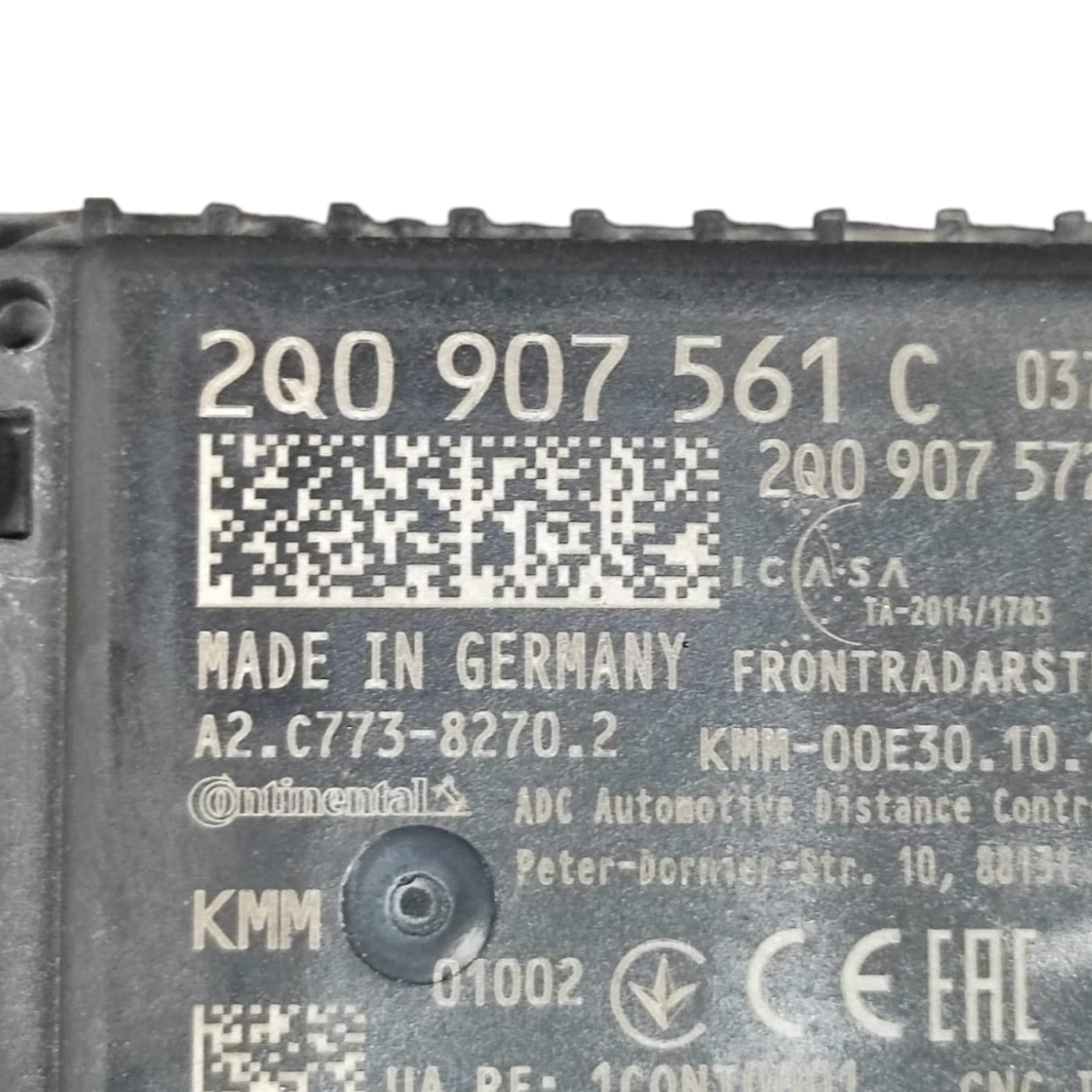 Centralina sensore radar seat arona cod: 2q0907561c (2017-)