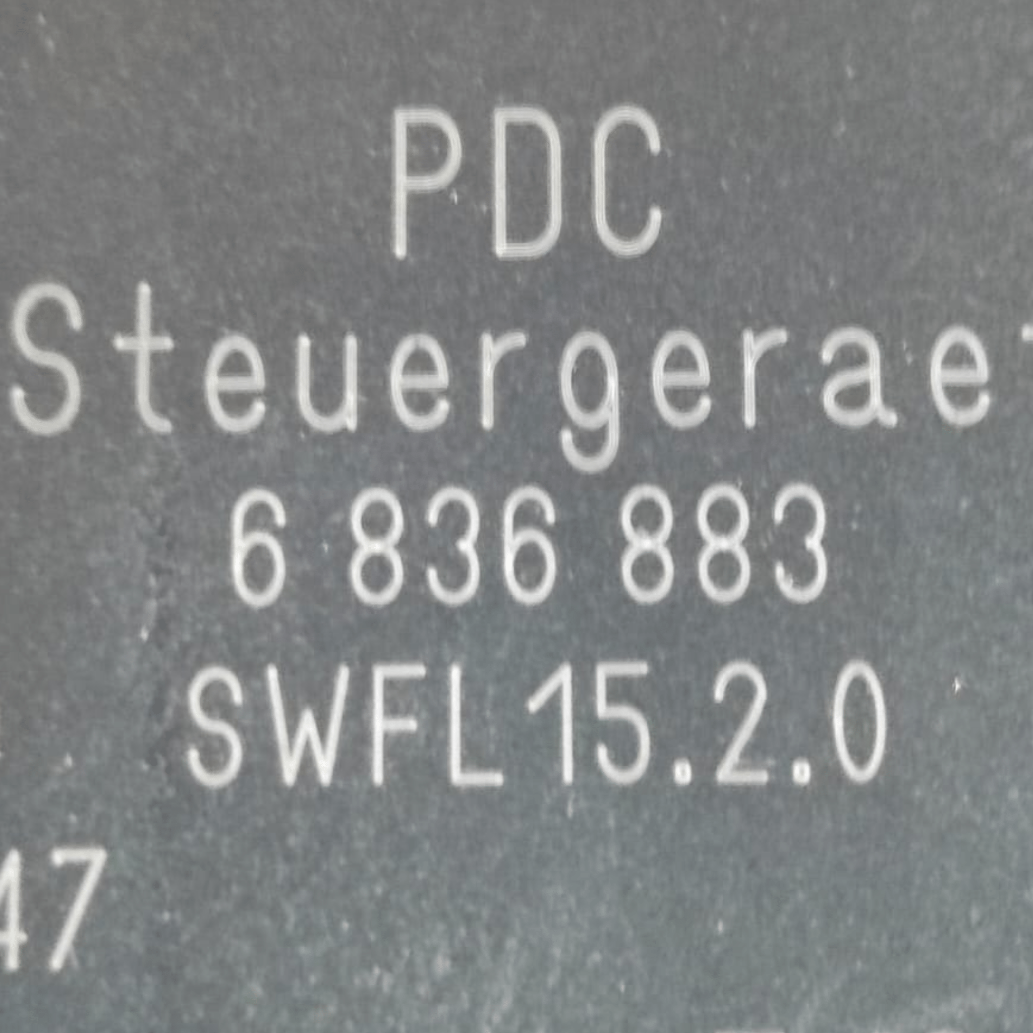 Centralina Sensori Di Parcheggio Bmw X5 F15 COD: 6836883 (2013-2018)