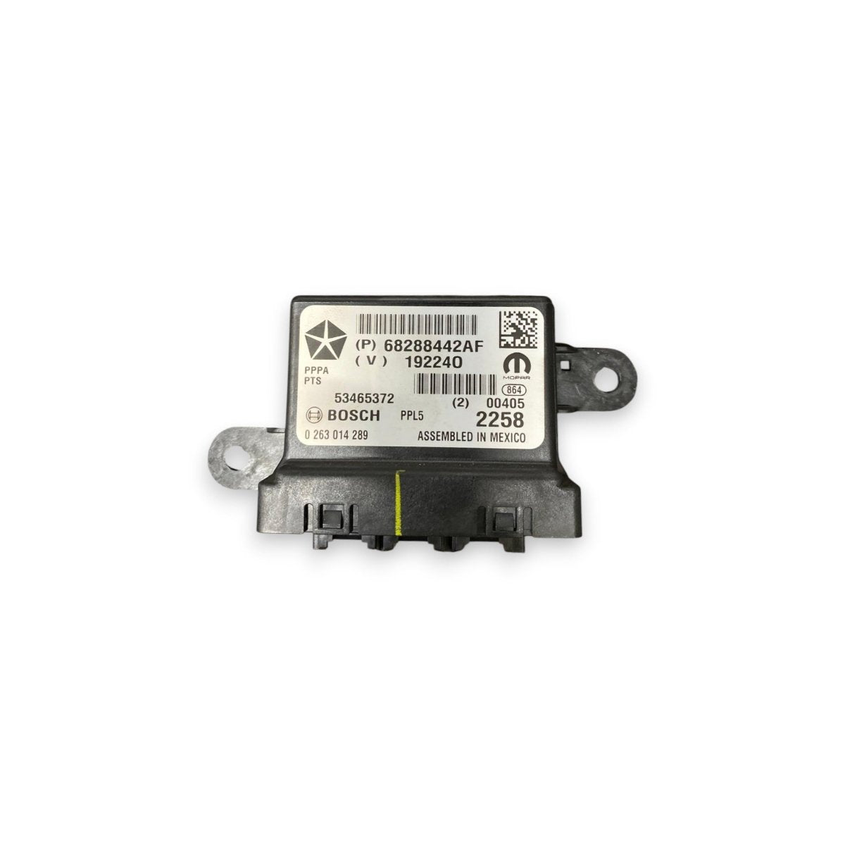 Centralina sensori di parcheggio Jeep Cherokee KL (2013-2023) Cod: 68288442AF
