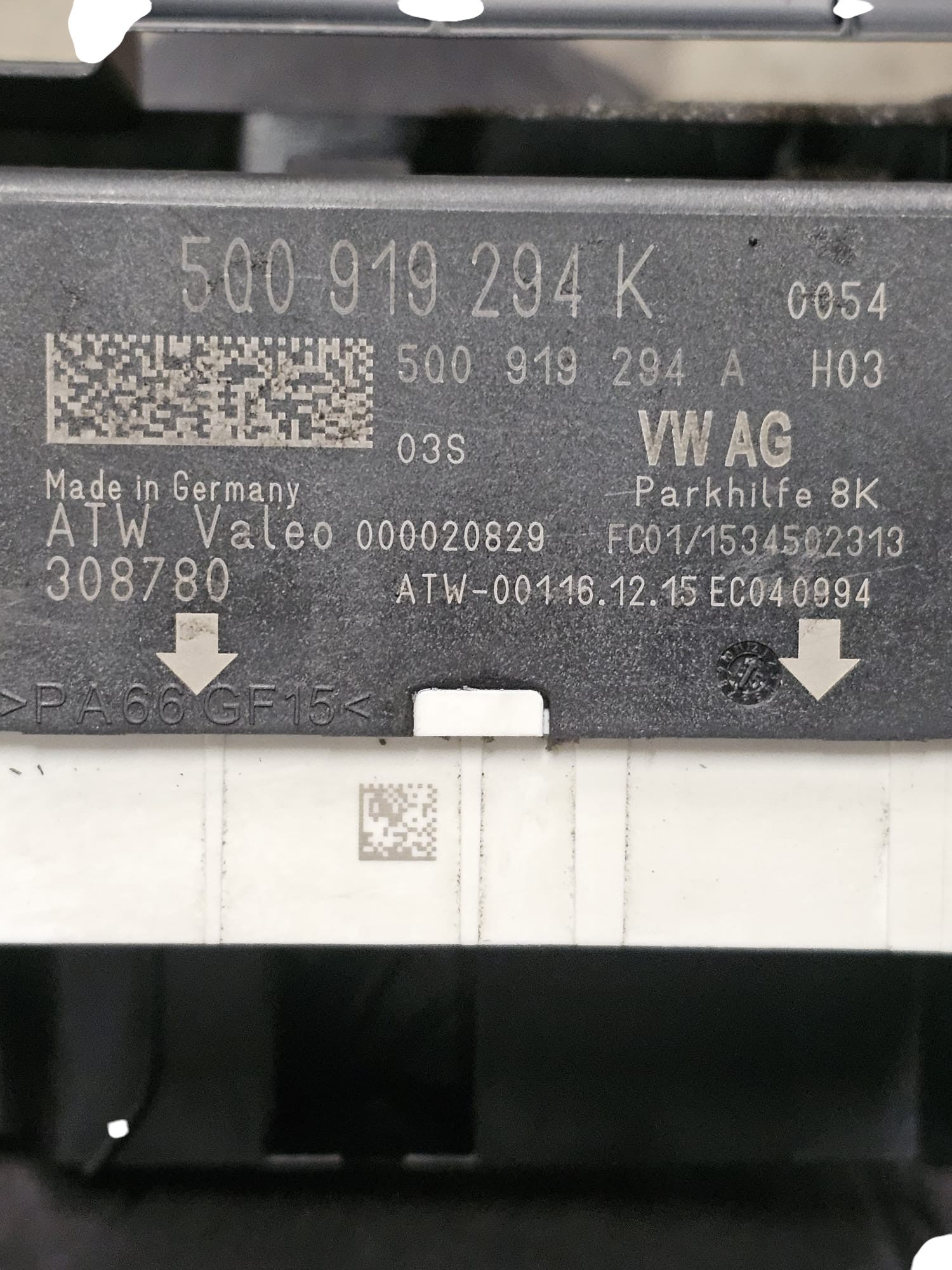 Centralina Sensori Di Parcheggio Volkswagen Polo 6R Cod:5Q0919294K (2009-2017)