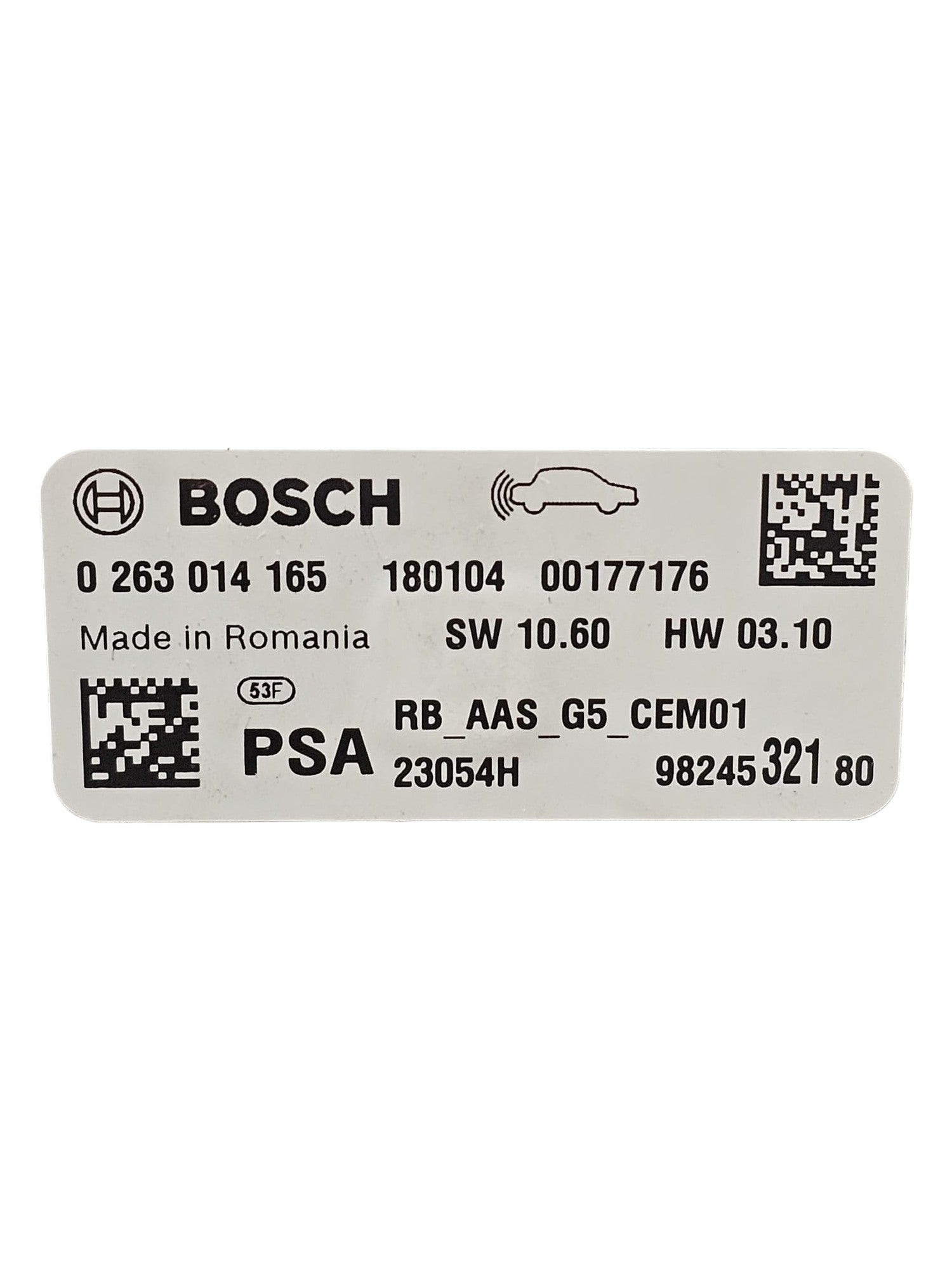Centralina Sensori Parcheggio Peugeot 508 I Cod:9824532180 (2010-2018)