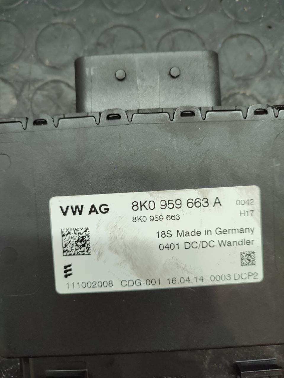 Centralina stabilizzatore tensione Audi A8 ( D4 ) cod 8k0959663a