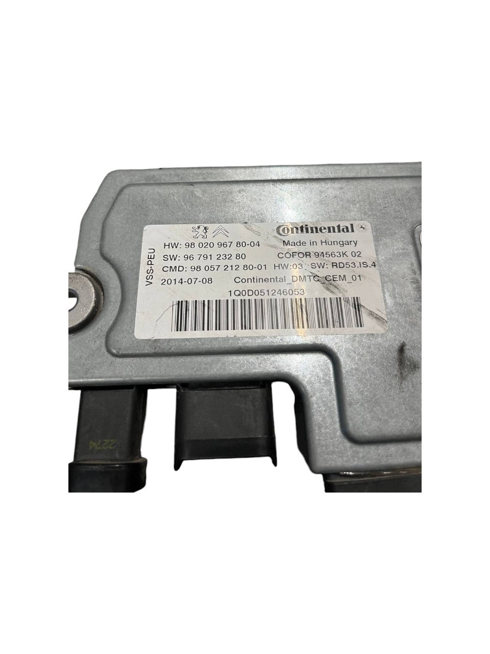 Centralina Start & Stop Peugeot 308 (2013-2021)cod.9802096780-04