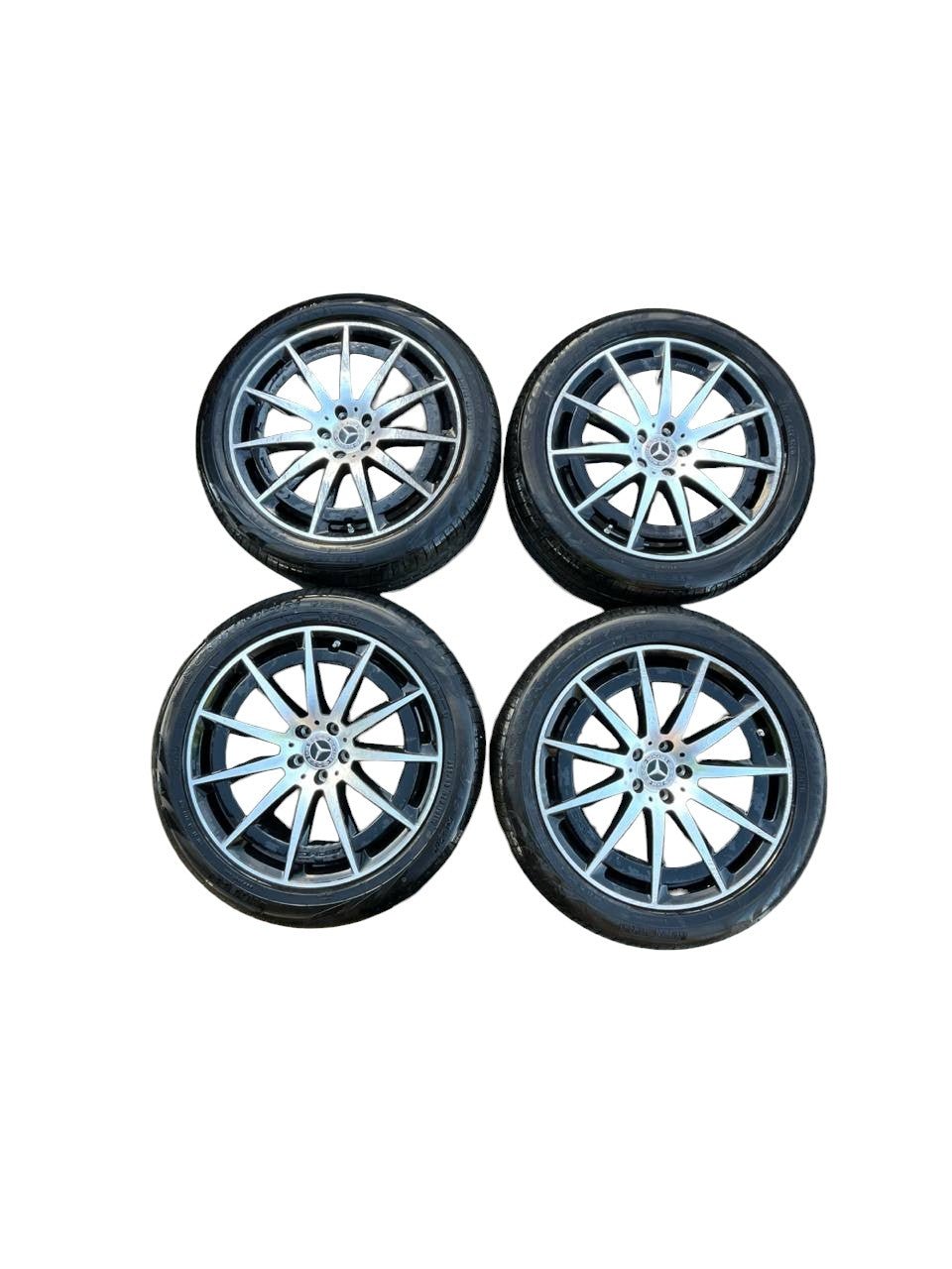 Cerchi in lega raggio 20 nero / grigio Mercedes EQC AMG (2019->) cod.A2934010900