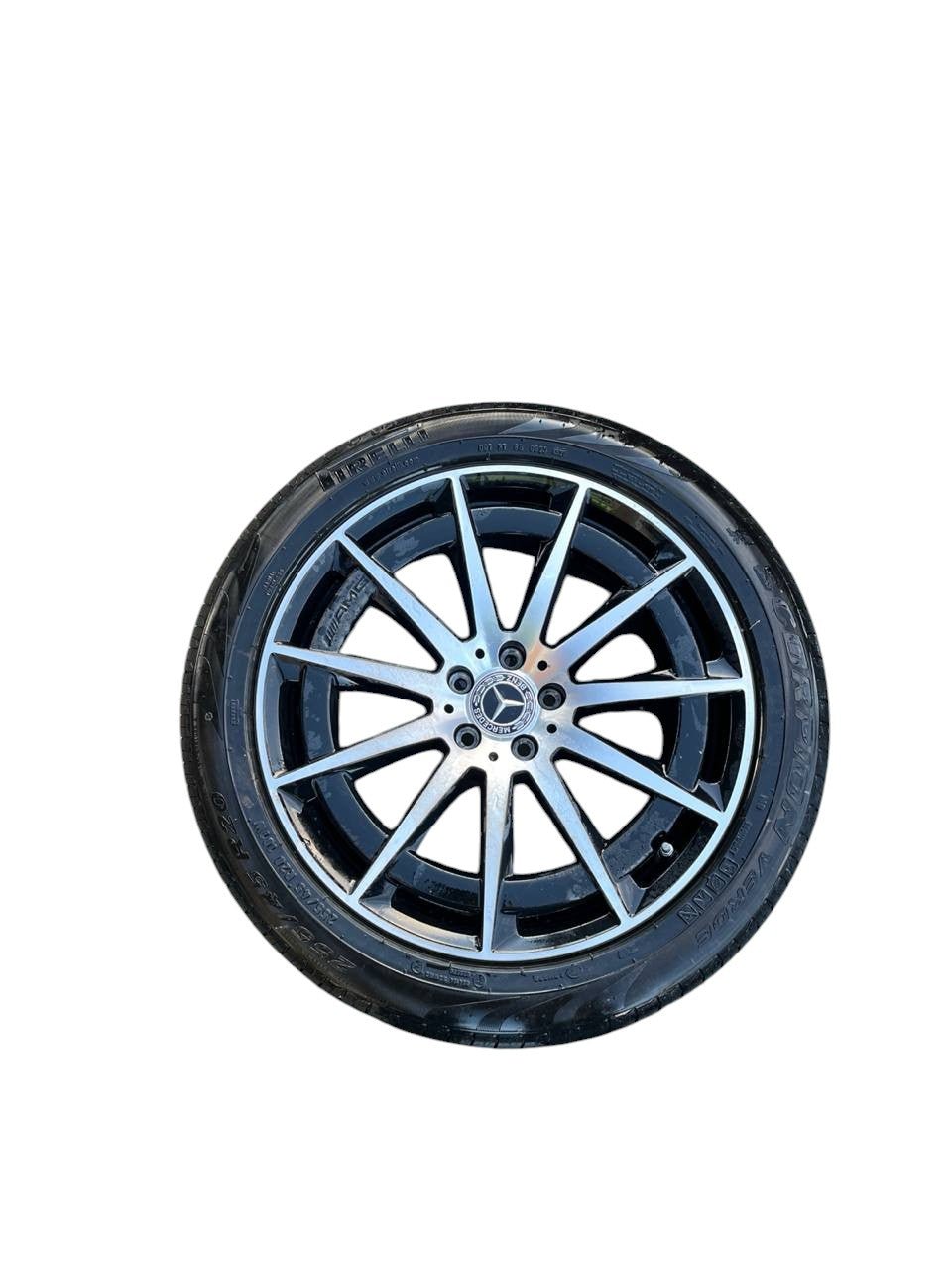 Cerchi in lega raggio 20 nero / grigio Mercedes EQC AMG (2019->) cod.A2934010900