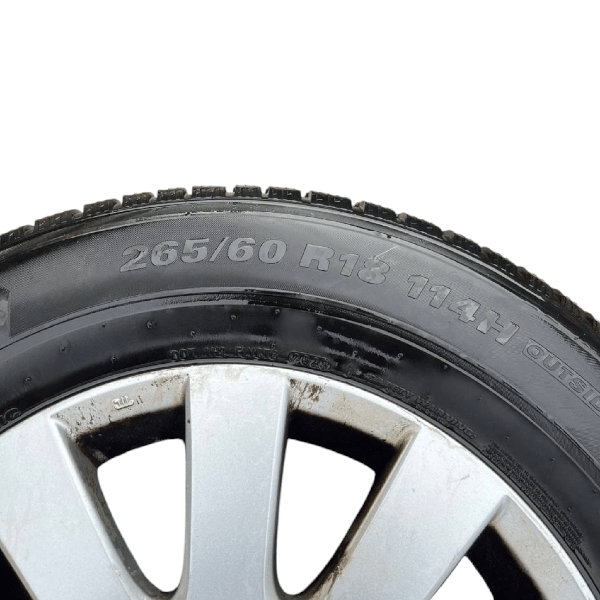 cerchio / ruota di scorta in lega R18 Mitsubishi Pajero V80 (2006-2021) 265 / 60 R18