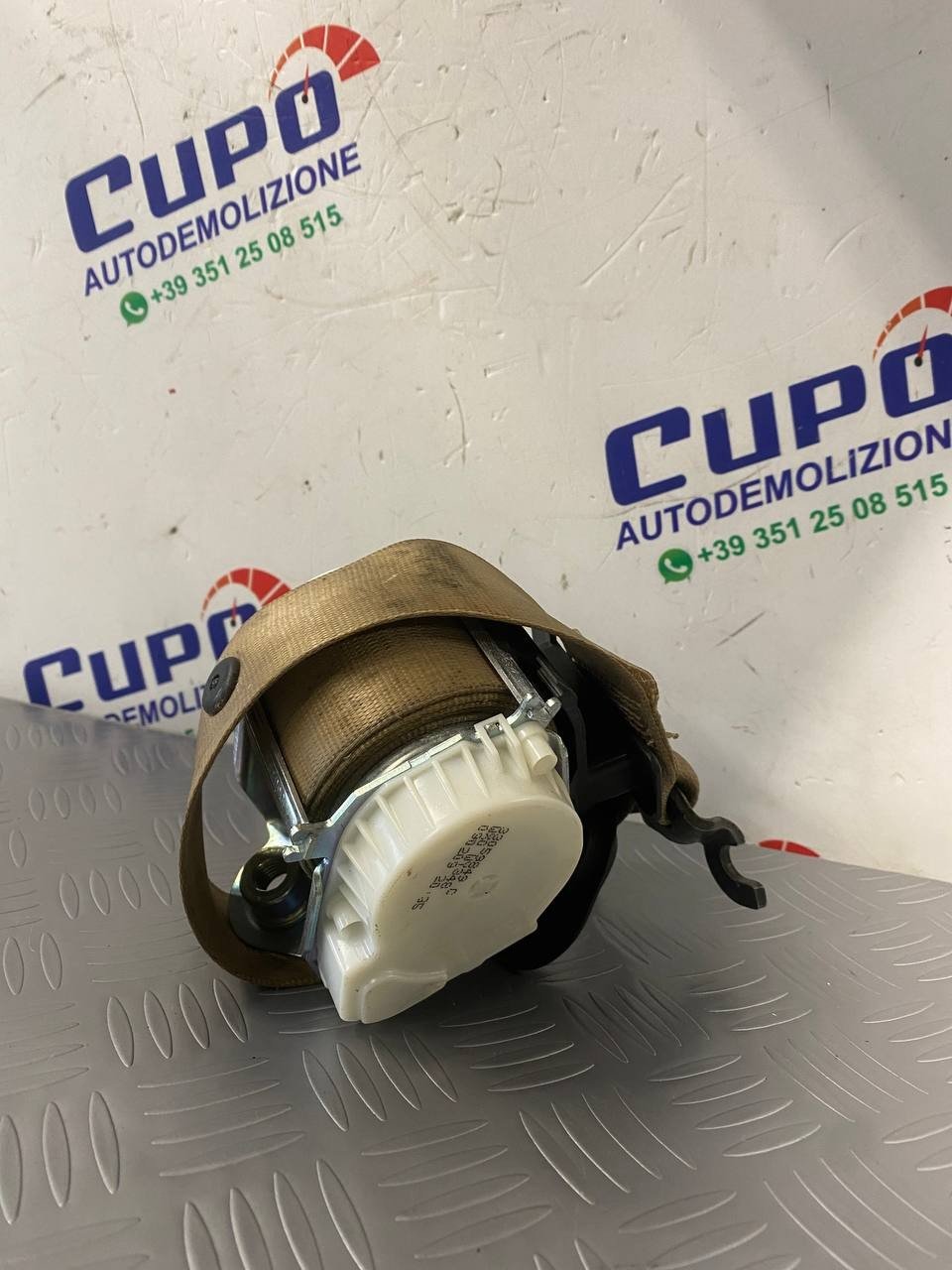 Cintura di sicurezza anteriore destra BMW Serie 1 (E87) (2008) cod: 33059849c