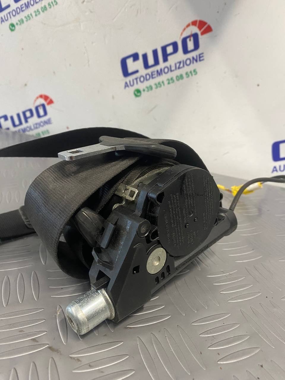 Cintura di sicurezza anteriore destra Fiat Panda 169 (2004) cod: 33046212c