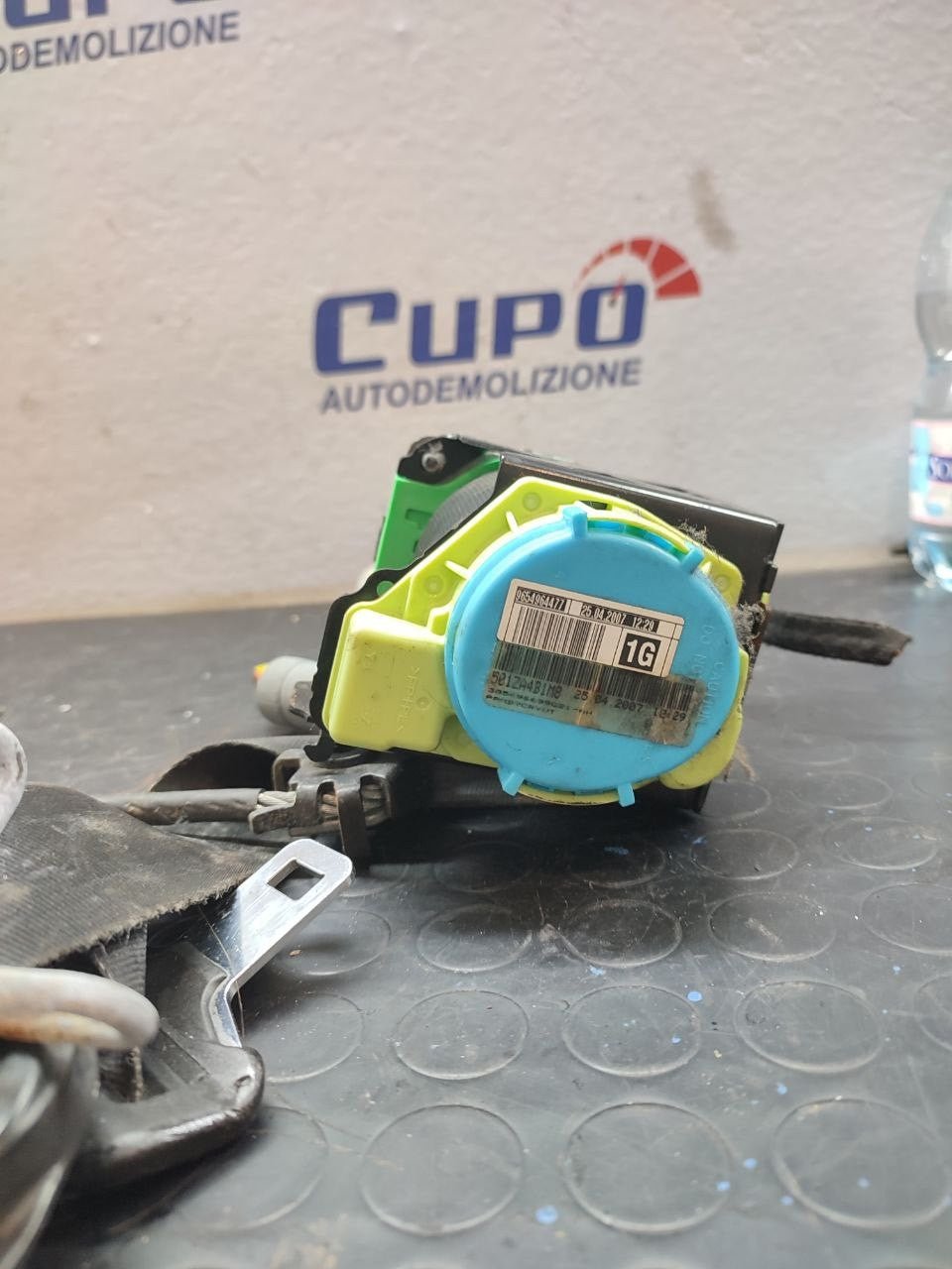 Cintura di sicurezza Anteriore sinistra CITROEN C4 PICASSO 1.6 HDi cod: 9654964477