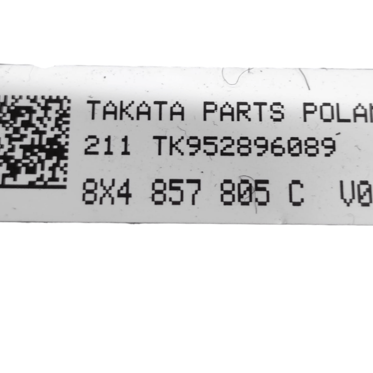 Cintura Di Sicurezza Posteriore Destra Audi A1 8X 5 Porte COD: 8X4857805C (2010-2018)