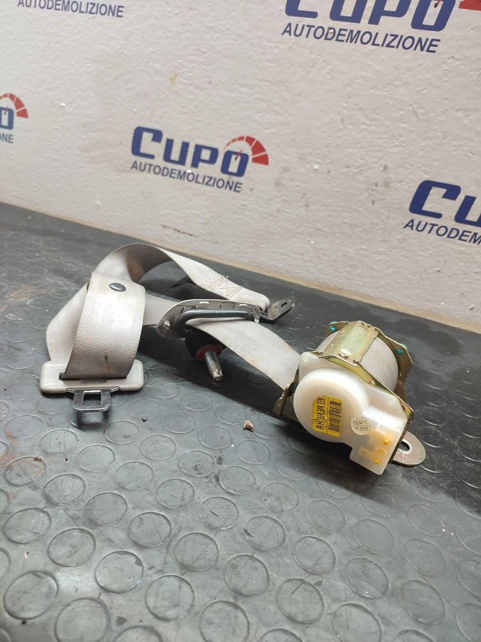 Cintura di sicurezza posteriore destra KIA PICANTO 1.1 cod: 89810/20-07000