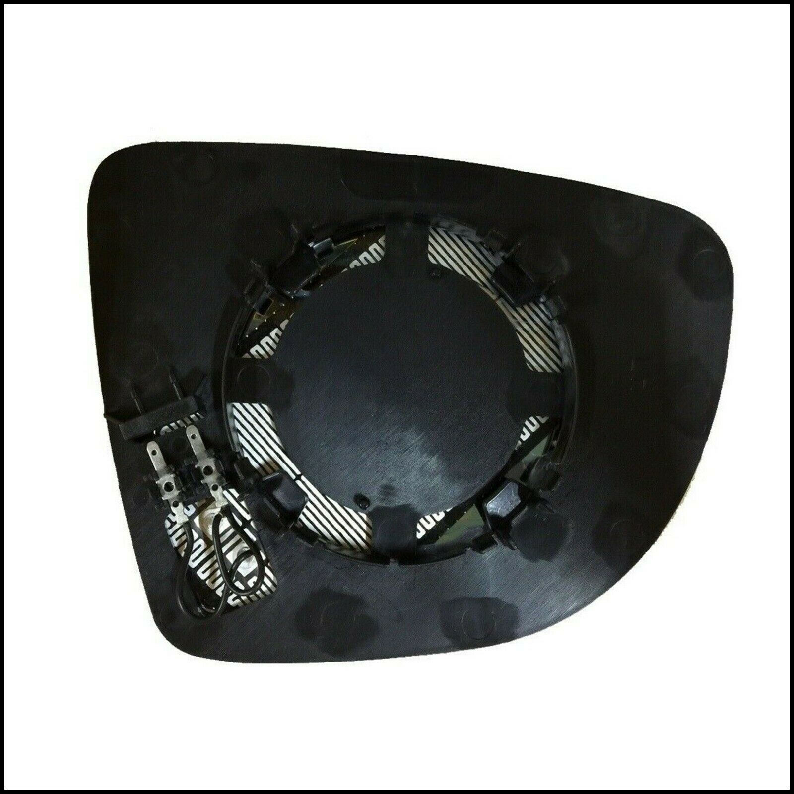 Piastra Specchio Retrovisore Asferico Termico Lato Sx-Guidatore Per Renault CLIO IV (BH_) dal 2012> BIBA-RICAMBI