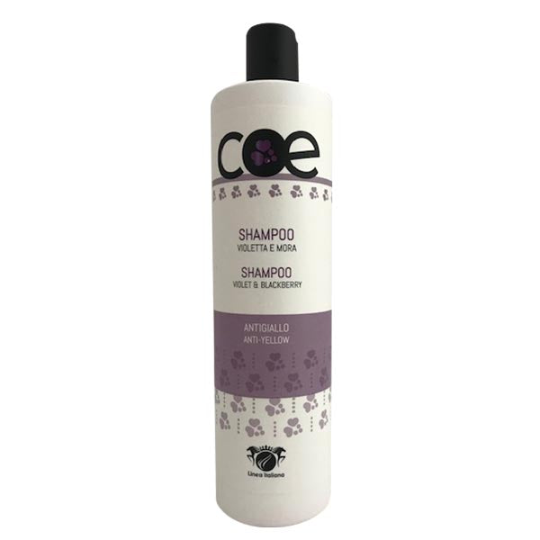 COE SHAMPOO VIOLETTA E MORA ANTIGIALLO 500 ML - BIBA-RICAMBI